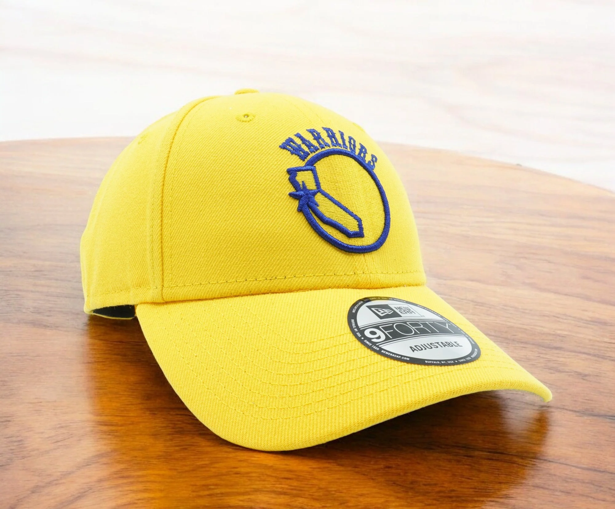 Men's New Era NBA Golden State Warriors Free Throw 9Forty Snapback - Image 3