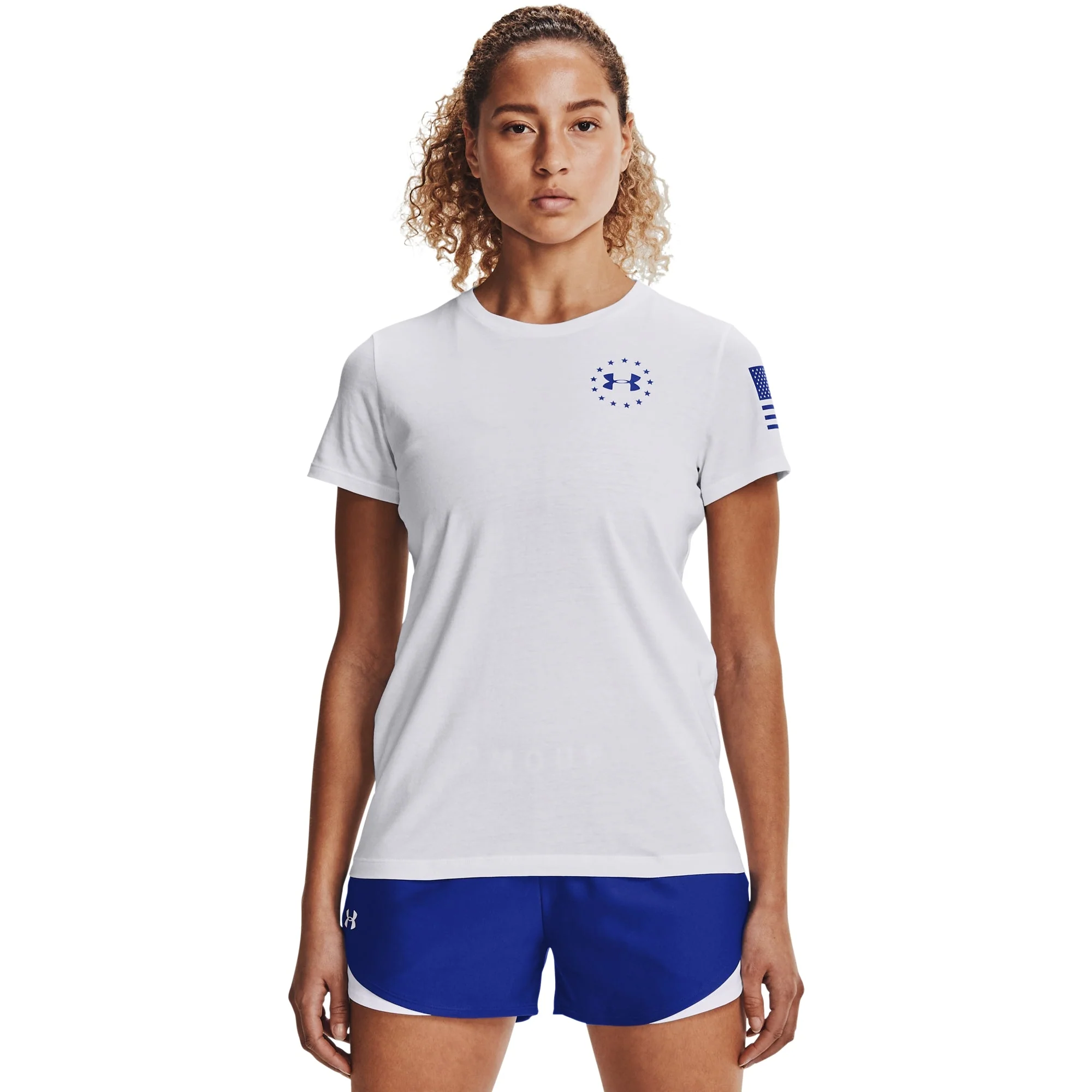 Under Armour Women's Freedom Banner T-Shirt - Image 2