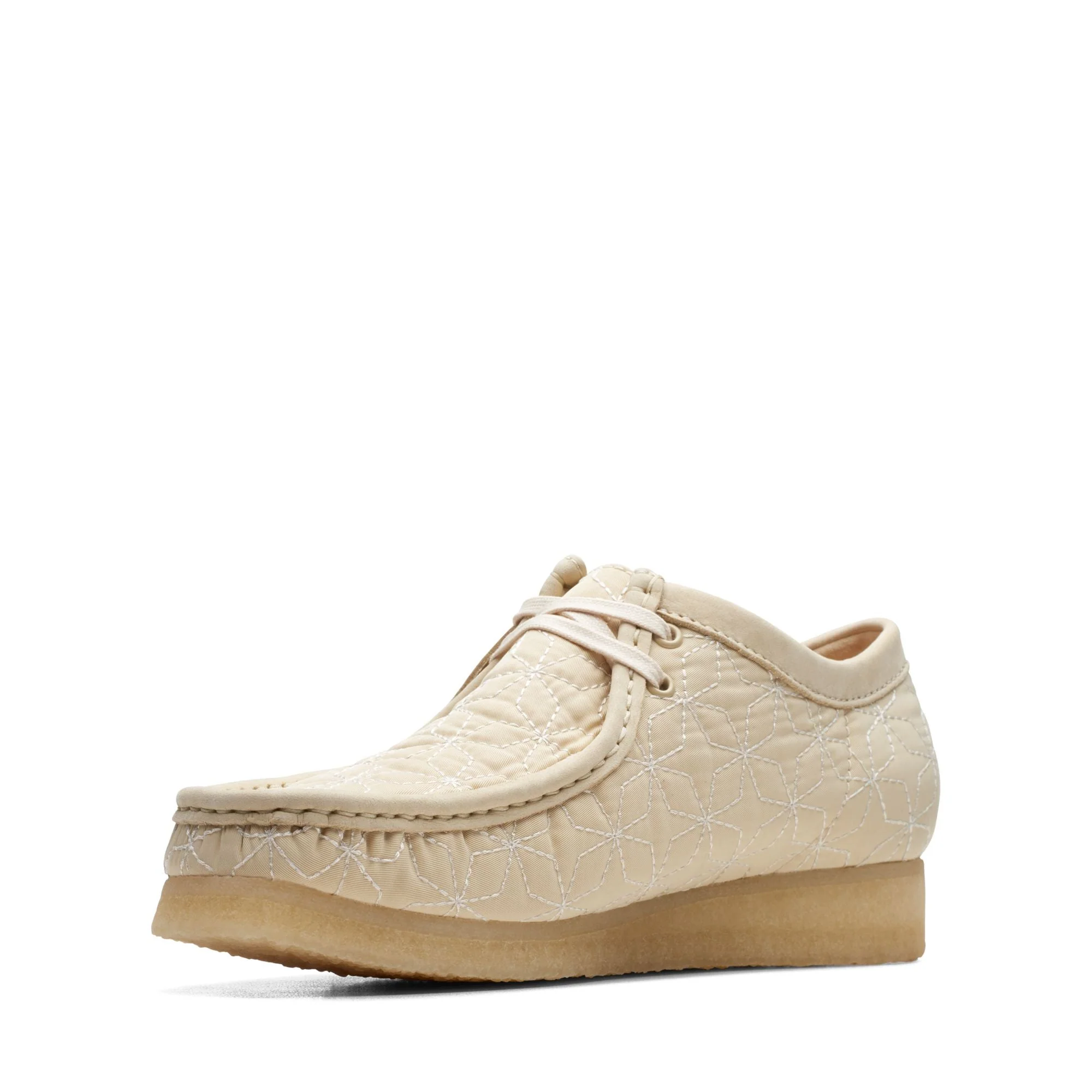 Men's Clarks Wallabee - Maple Combi - Image 4