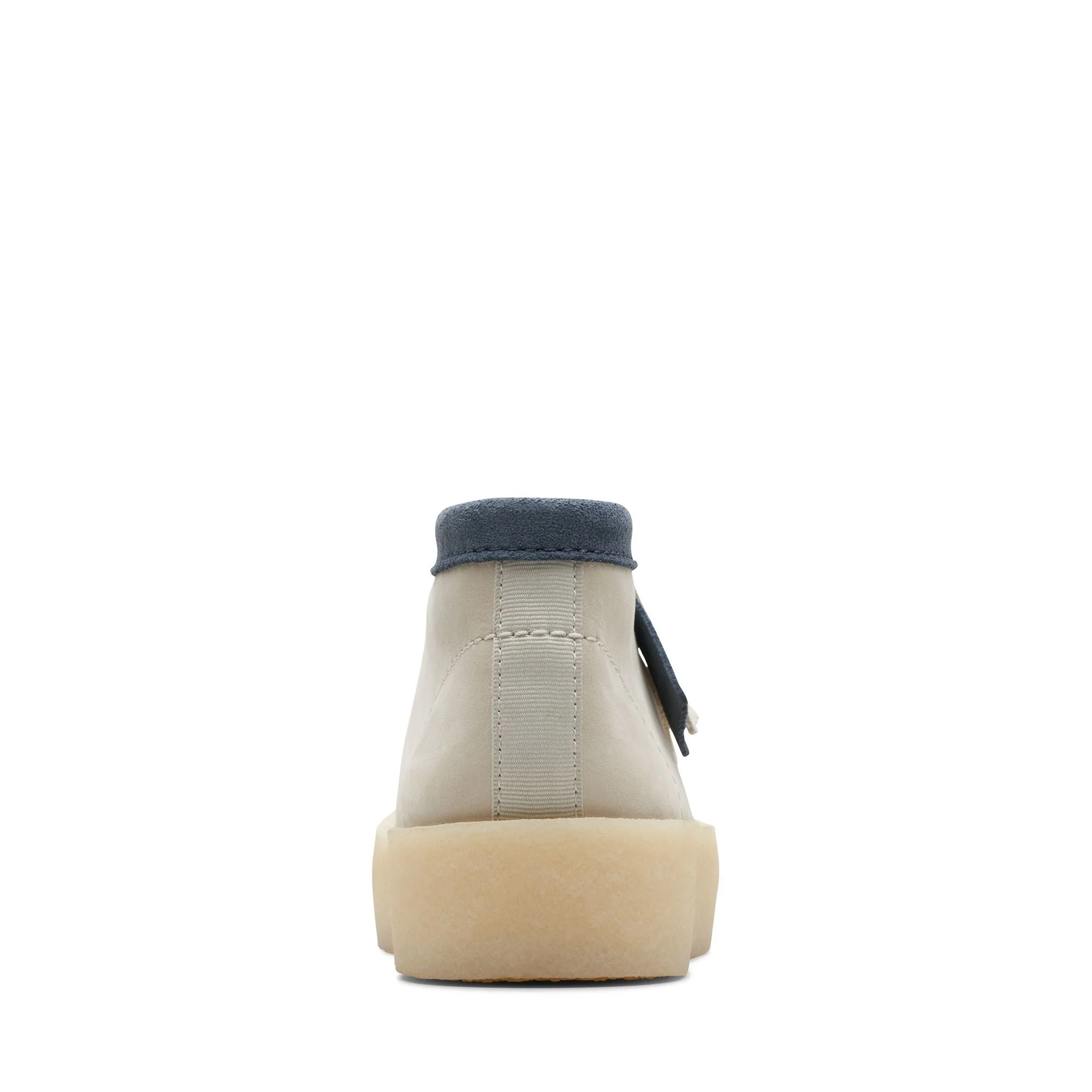 Men's Clarks Wallabee Cup Boot - White Nubuck - Image 6