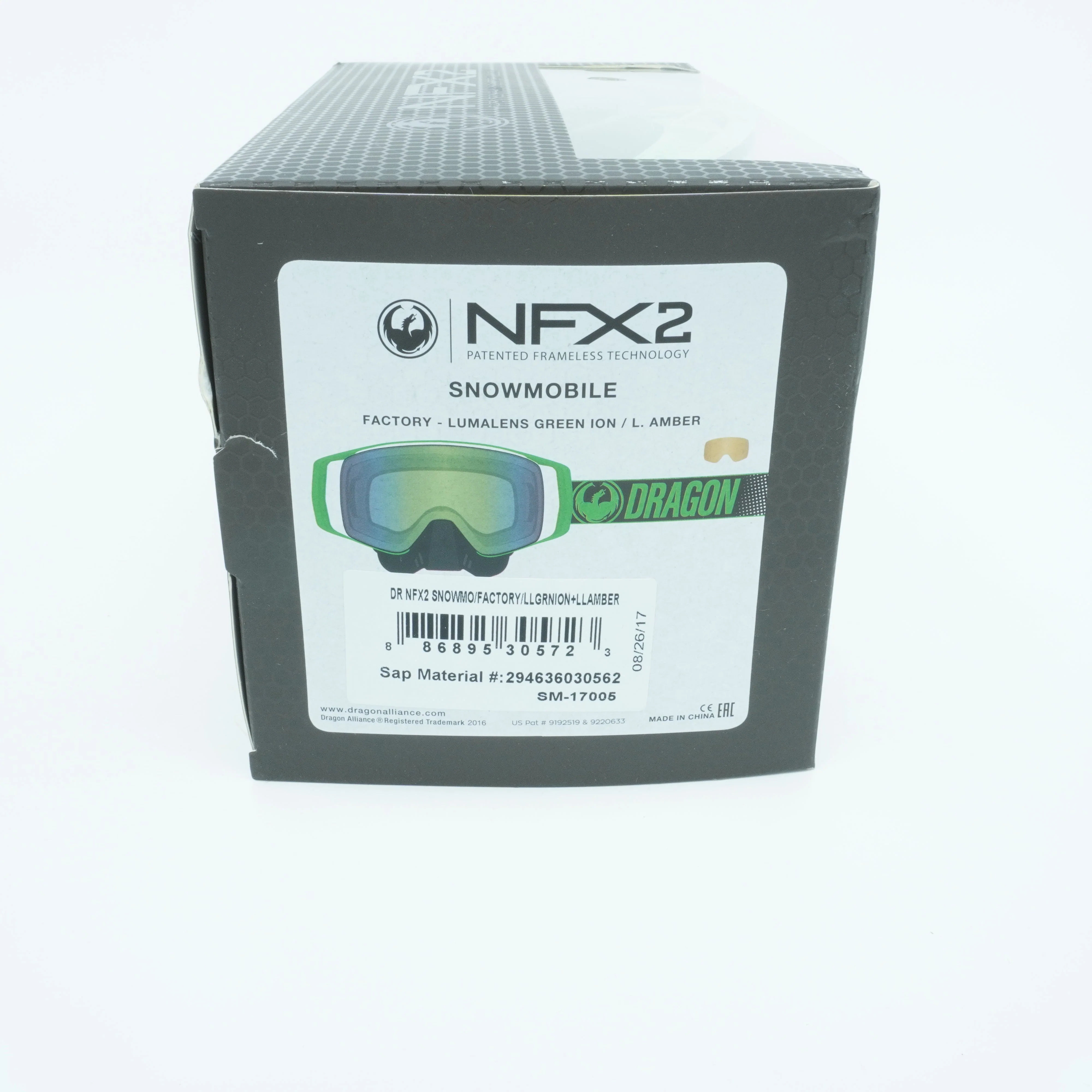 Men's Dragon Alliance Nfx2 Snowmobile 1 Goggles - Image 3