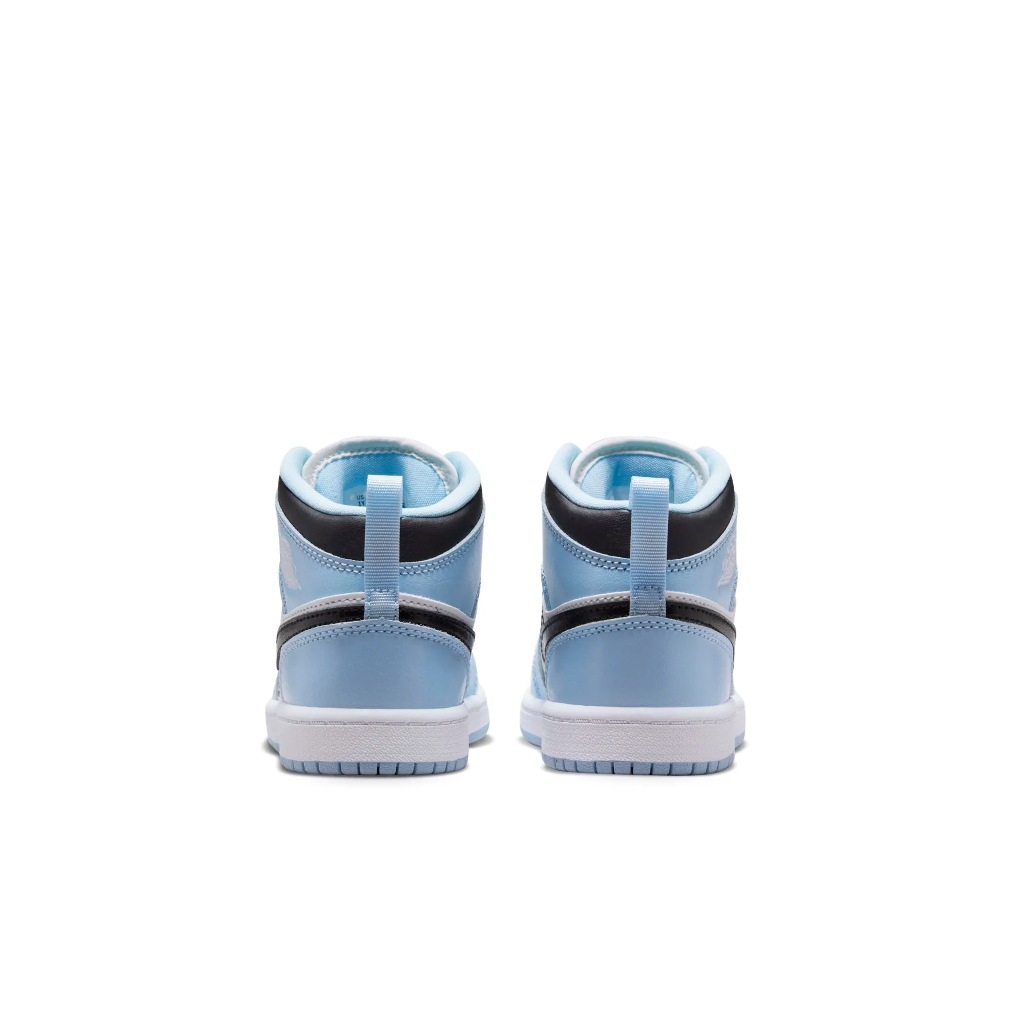 Preschool Air Jordan Retro 1 Mid (Ps) 'Ice Blue' - Image 2