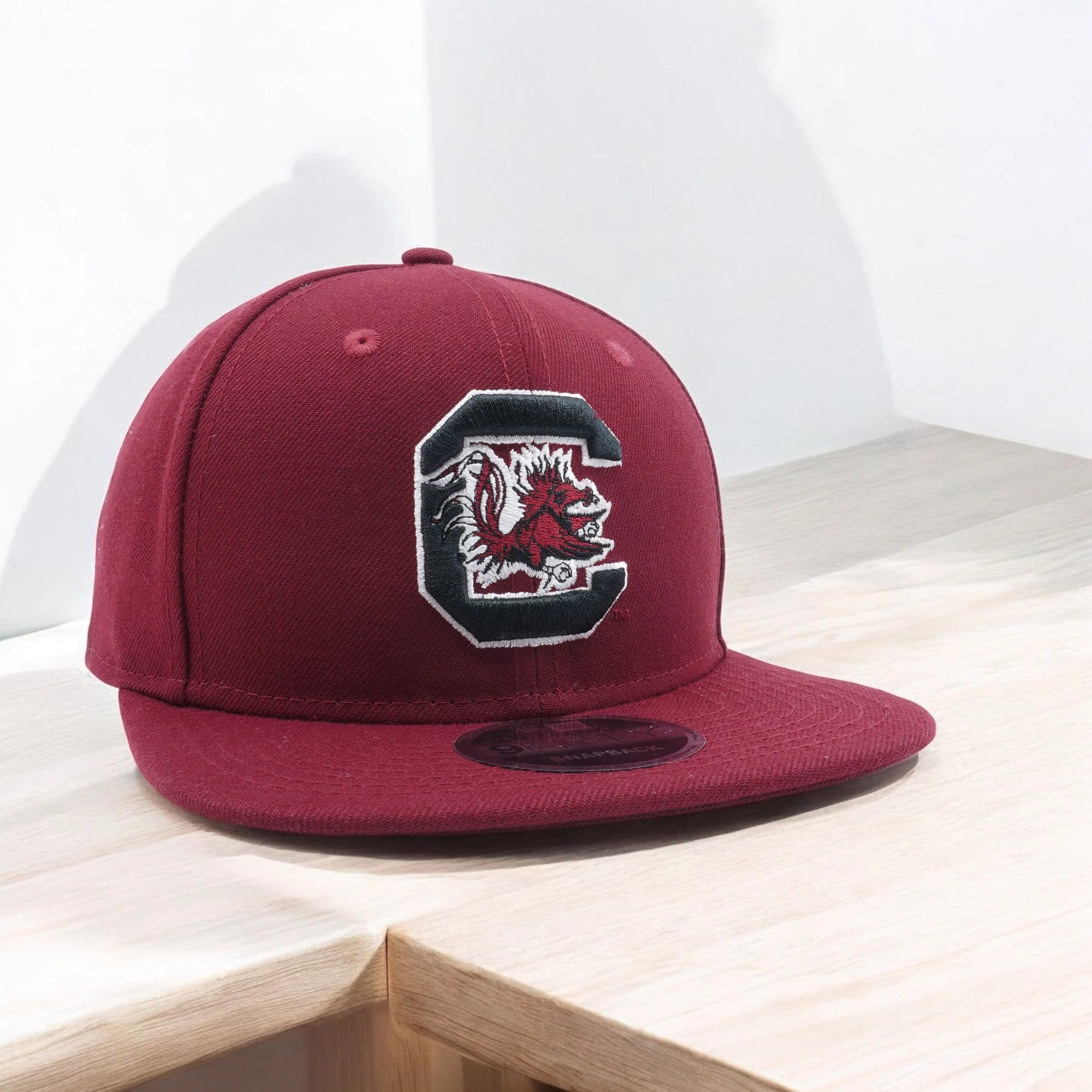 Men's New Era Ncaa South Carolina Gamecocks 950 Snapback - Wine - Image 3