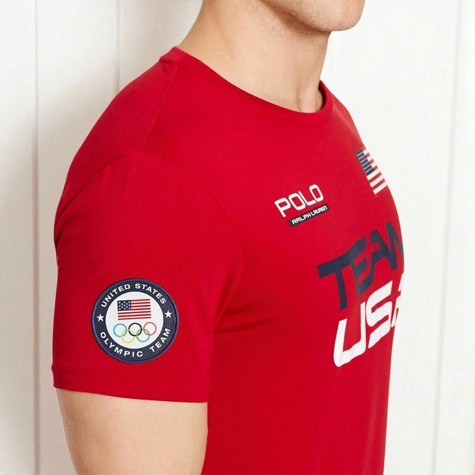 Men's Polo Ralph Lauren Men's Team Usa 2016 Olympics Jersey T-Shirt - Image 2