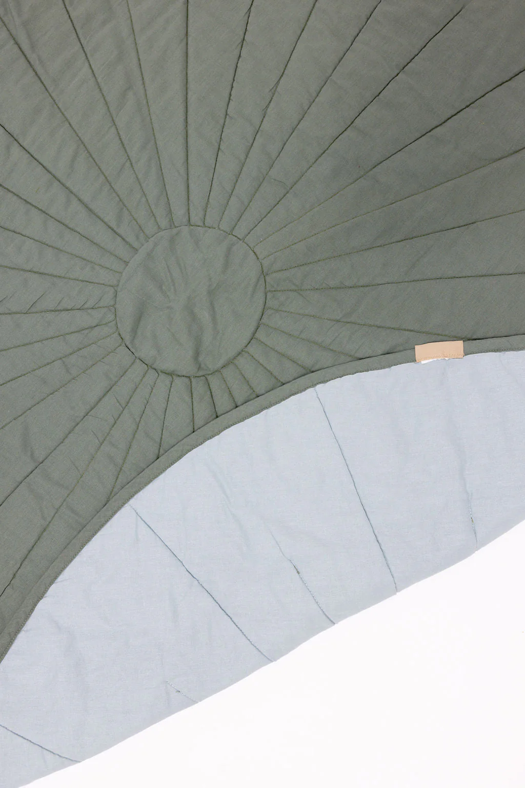 Acadian/Dove - Linen Quilted Playmat - Image 2