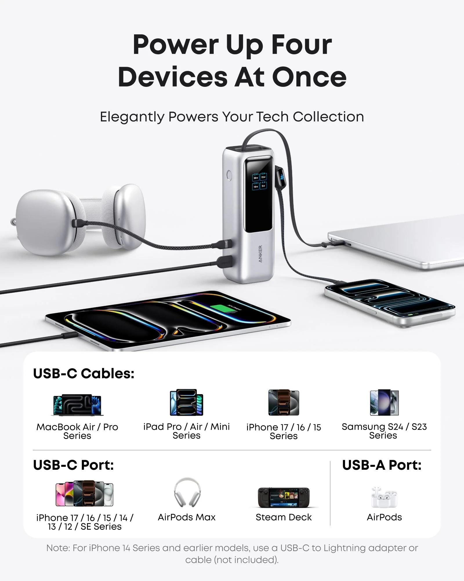Anker Laptop Power Bank (25K, 165W, Built-In and Retractable Cables) - Image 14