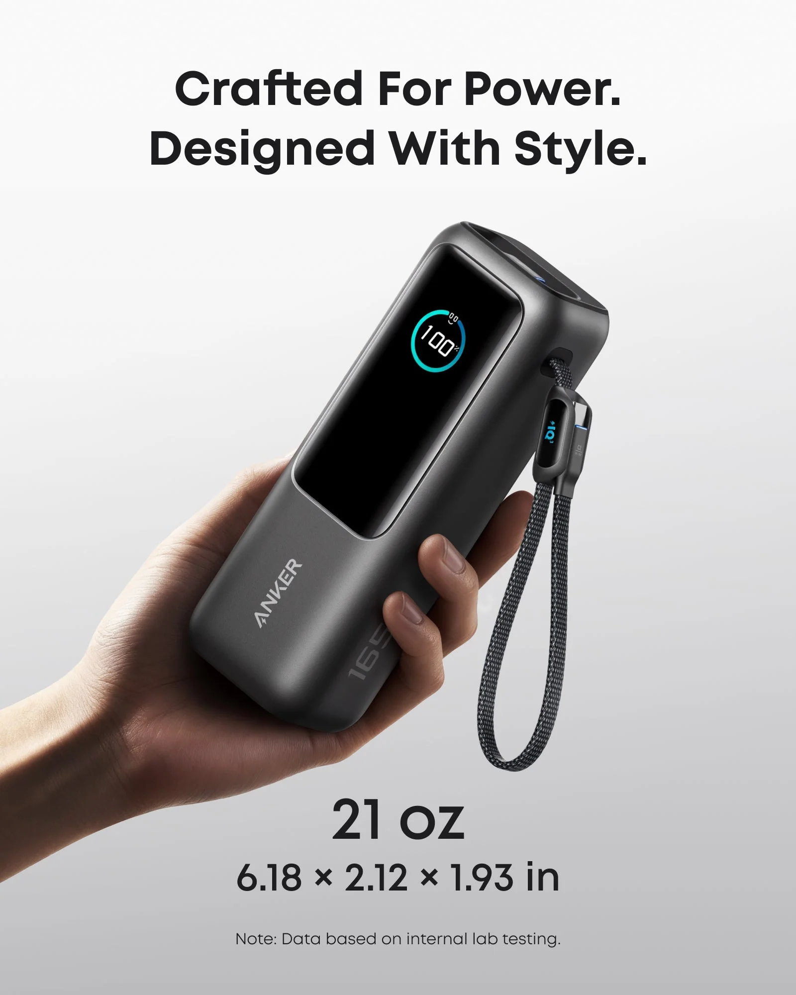 Anker Laptop Power Bank (25K, 165W, Built-In and Retractable Cables) - Image 6