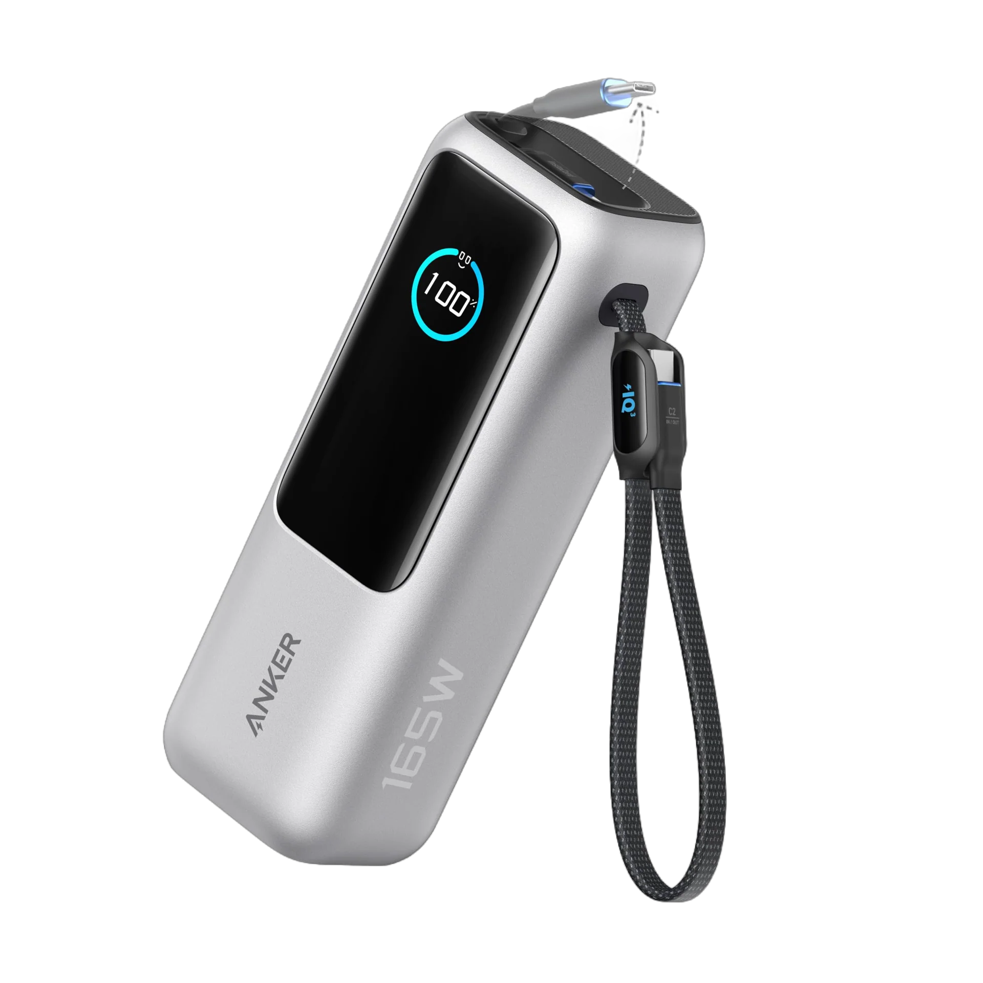 Anker Laptop Power Bank (25K, 165W, Built-In and Retractable Cables) - Image 8