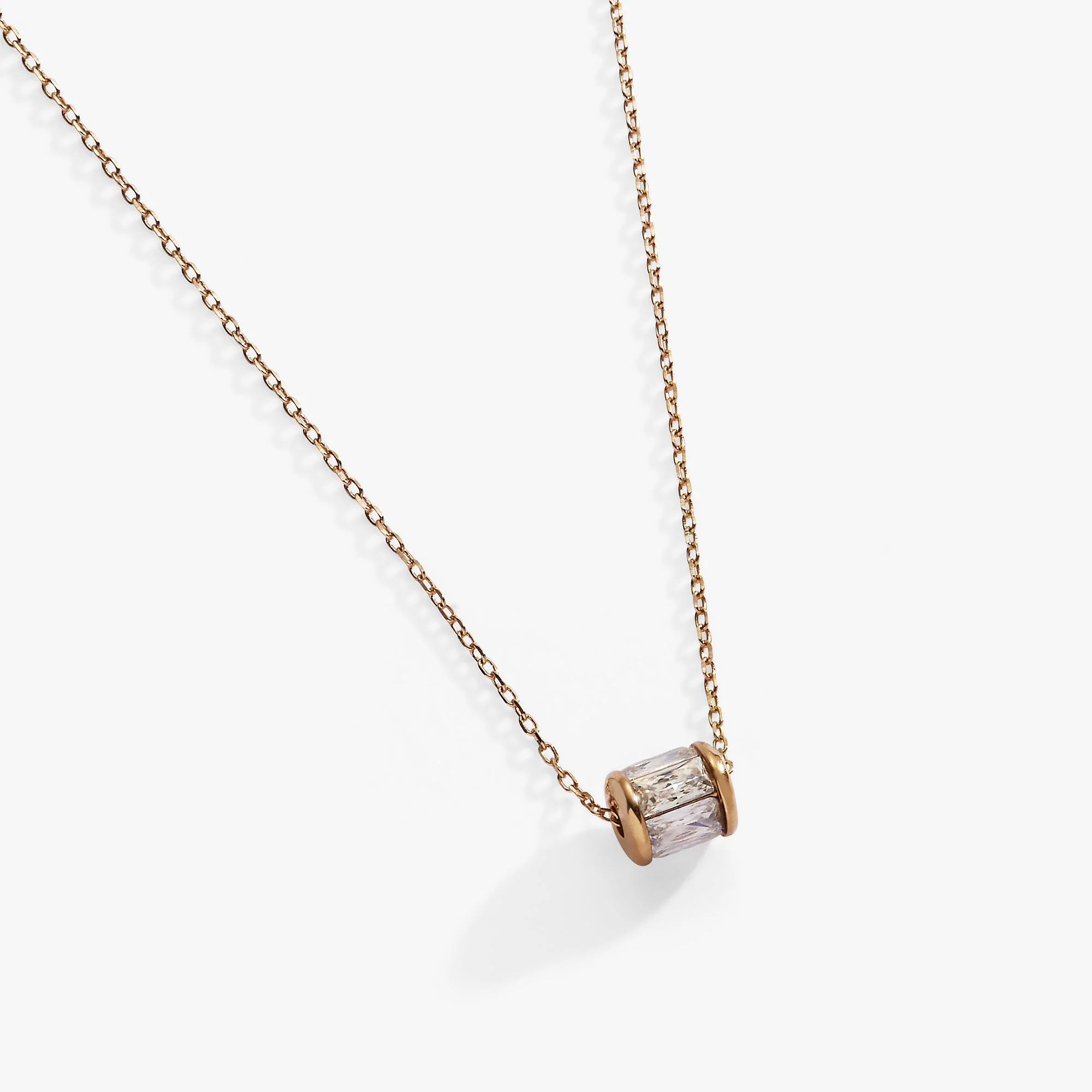 April Birthstone Precious Pendant Necklace - Image 10
