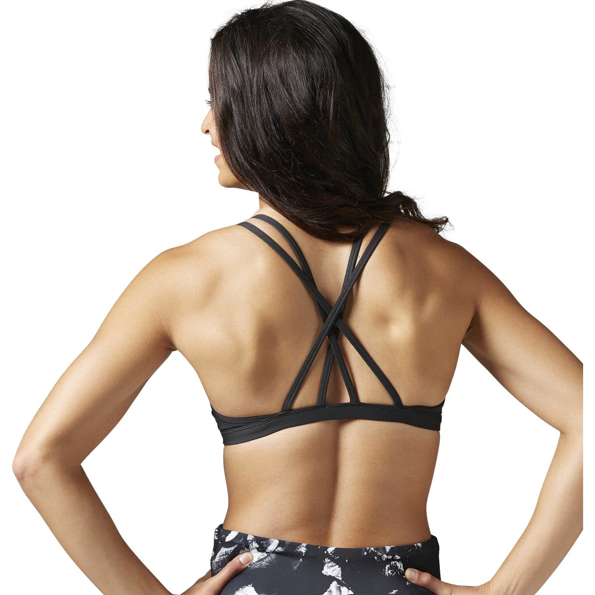 Women's Reebok Hero Strappy Bra - Image 3