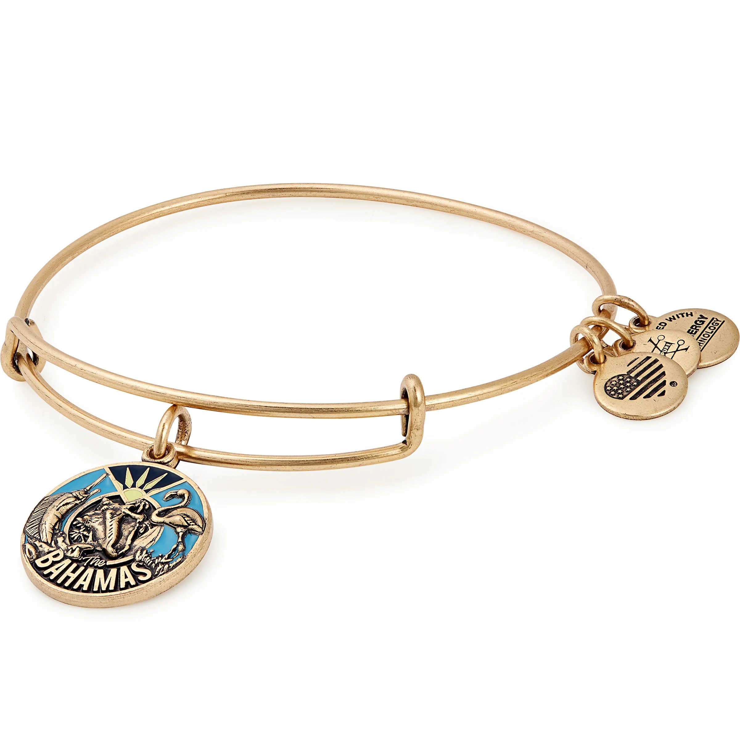 Bahamas Charm Bangle Bracelet - Image 2