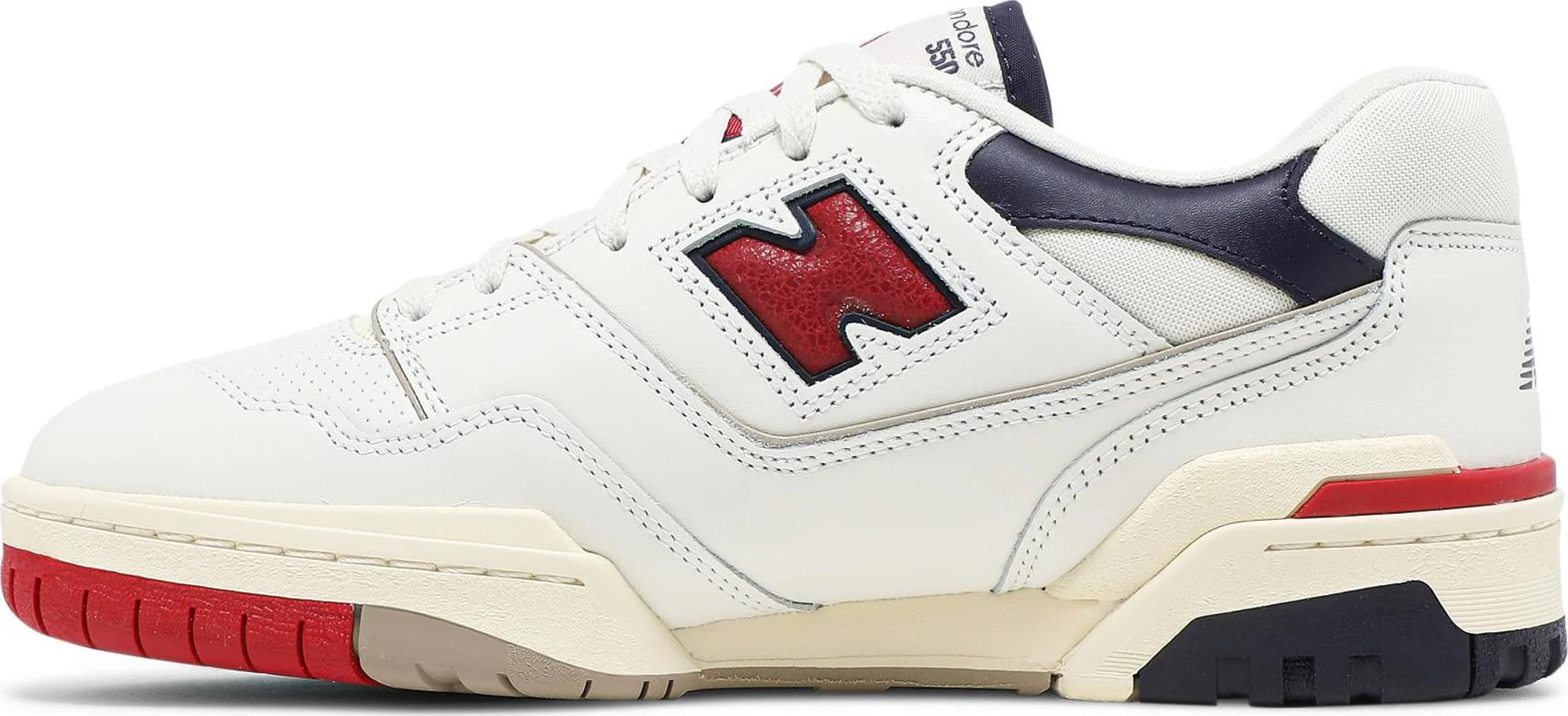Men's New Balance Bb550 'Aime Leon Dore White Navy Red' - Image 4