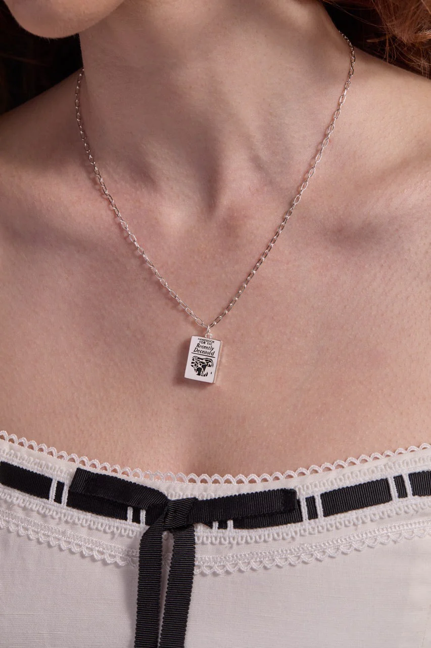 BEETLEJUICE™ 'Handbook for the Recently Deceased' Pendant Necklace - Image 7