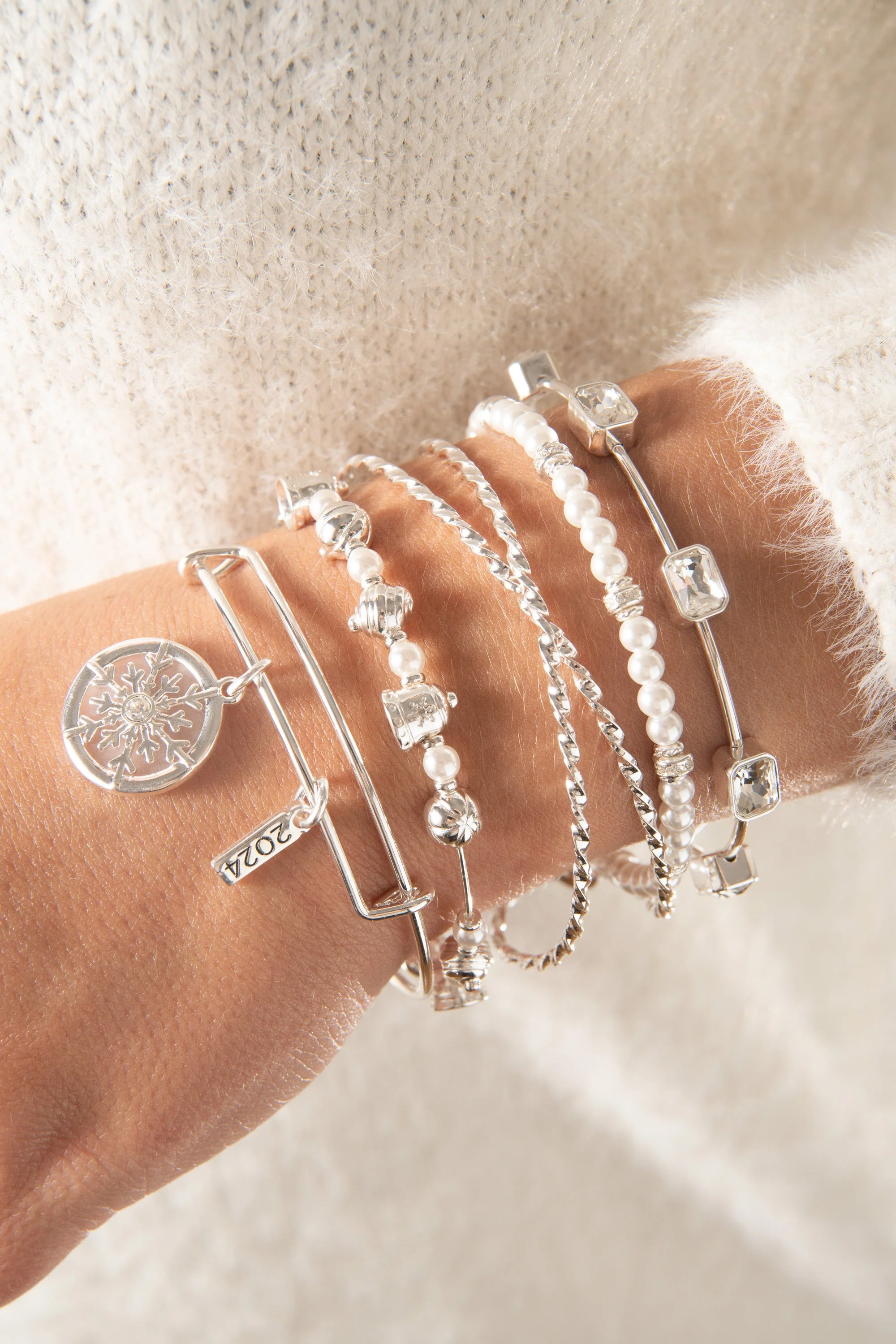 Bells Beaded Bangle - Image 3