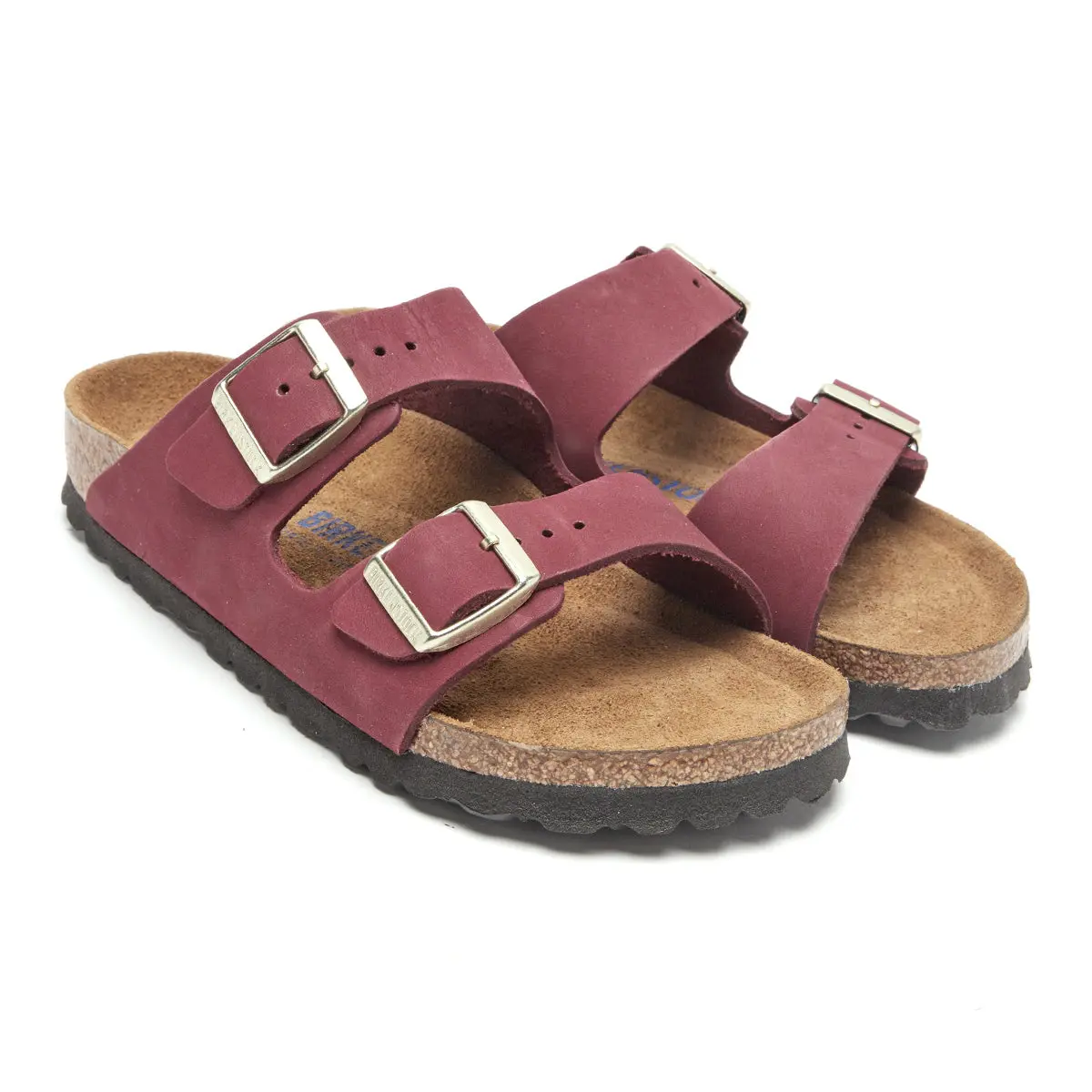 Birkenstock Arizona Soft Footbed Nubuck Leather Sandals - Image 14