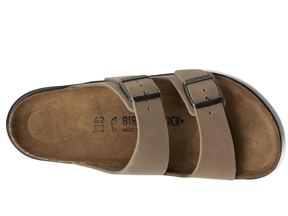Birkenstock Unisex Arizona Ct Waxy Leather Tabacco Brown - Image 2