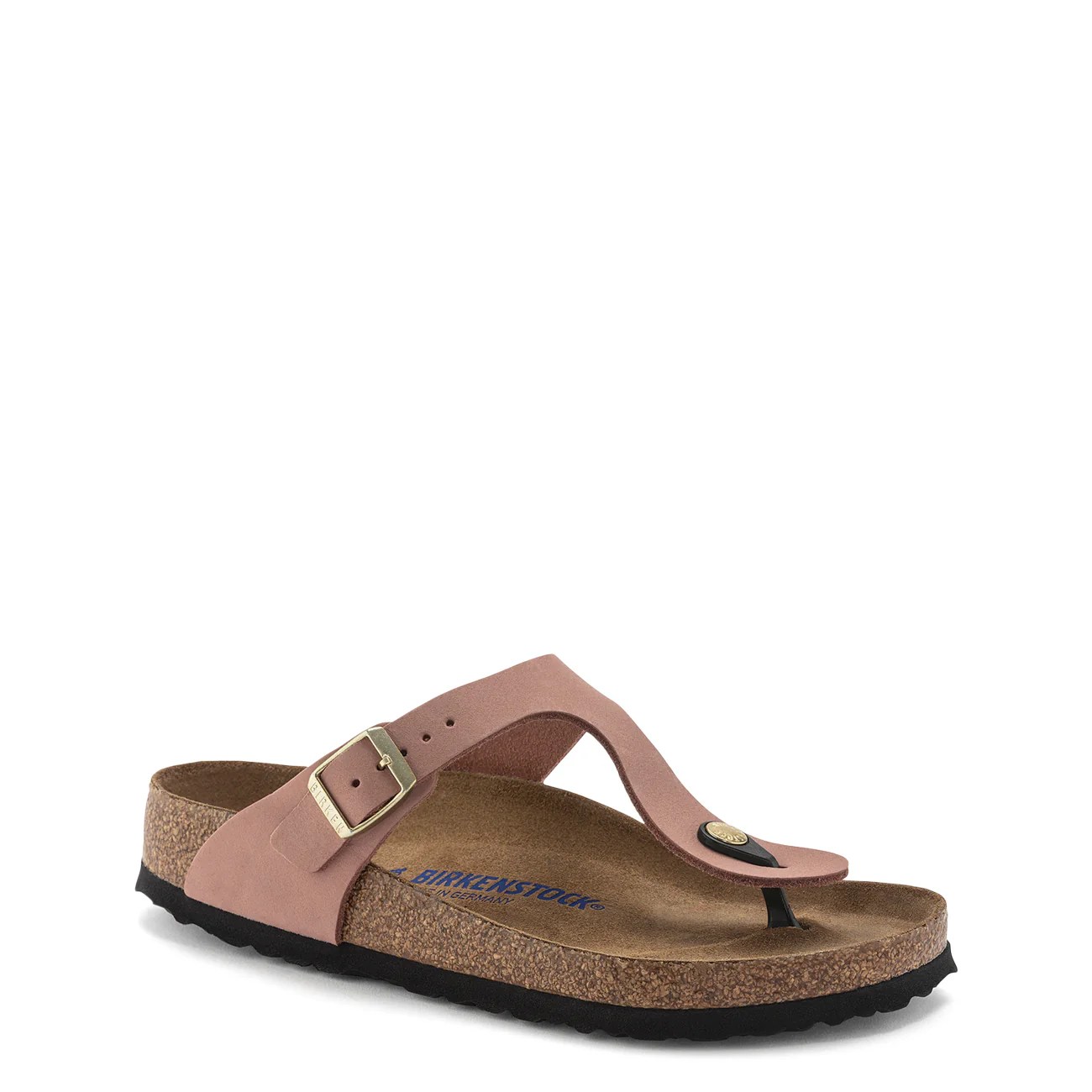 Birkenstock Unisex Gizeh Bs Nubuk Leather SF Old Rose