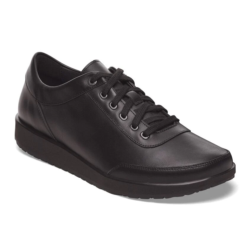 Birkenstock Unisex Honnef High Natural Leather Black