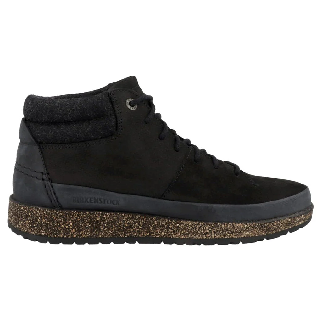 Birkenstock Unisex Honnef High Nubuck Leather Roast