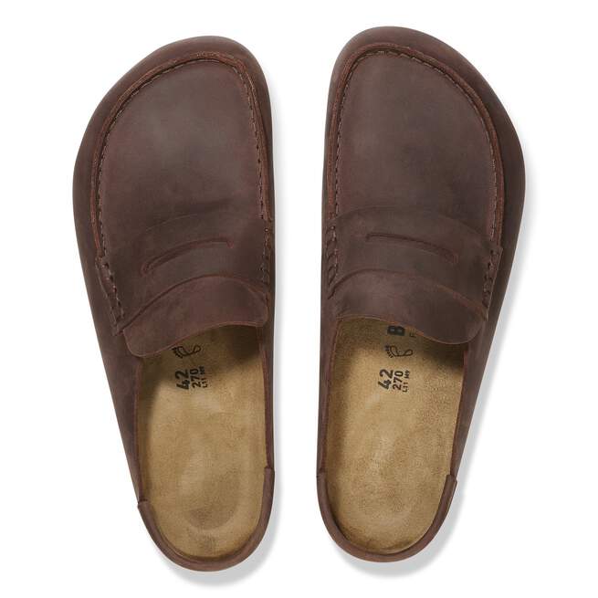 Birkenstock Unisex Naples Natural Leather Oiled Habana - Image 2