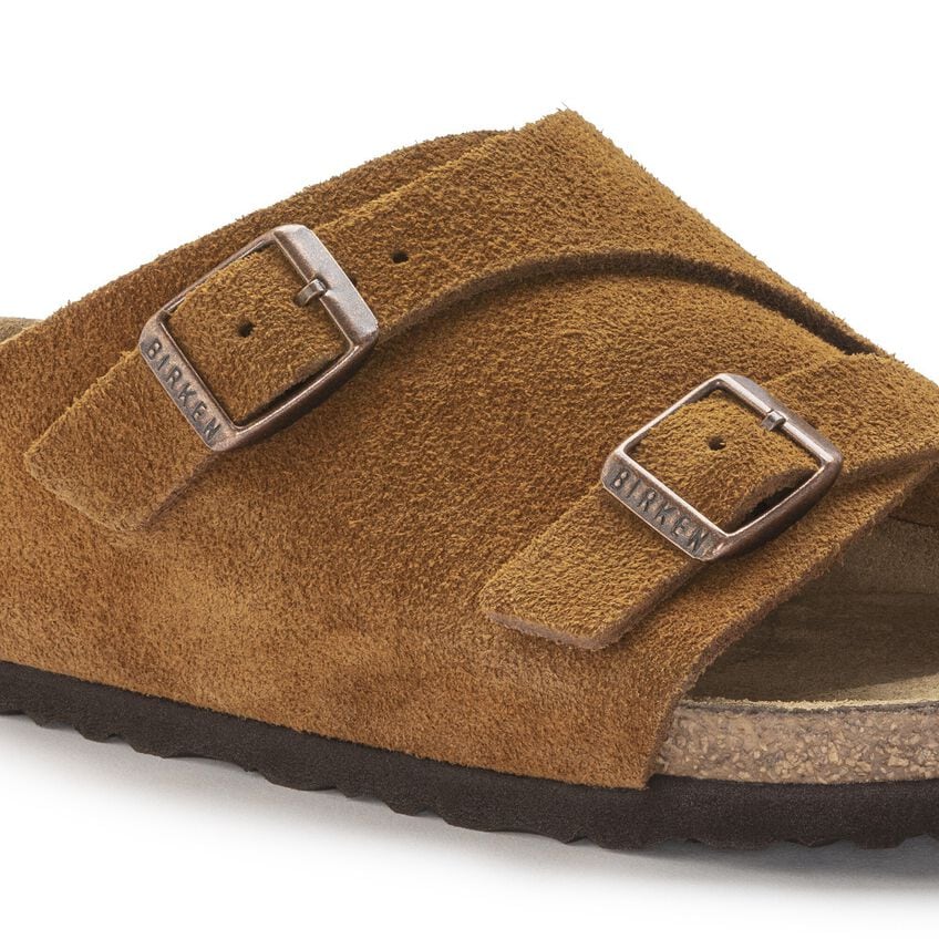 Birkenstock Unisex Zurich Bs Suede Leather Mink - Image 6
