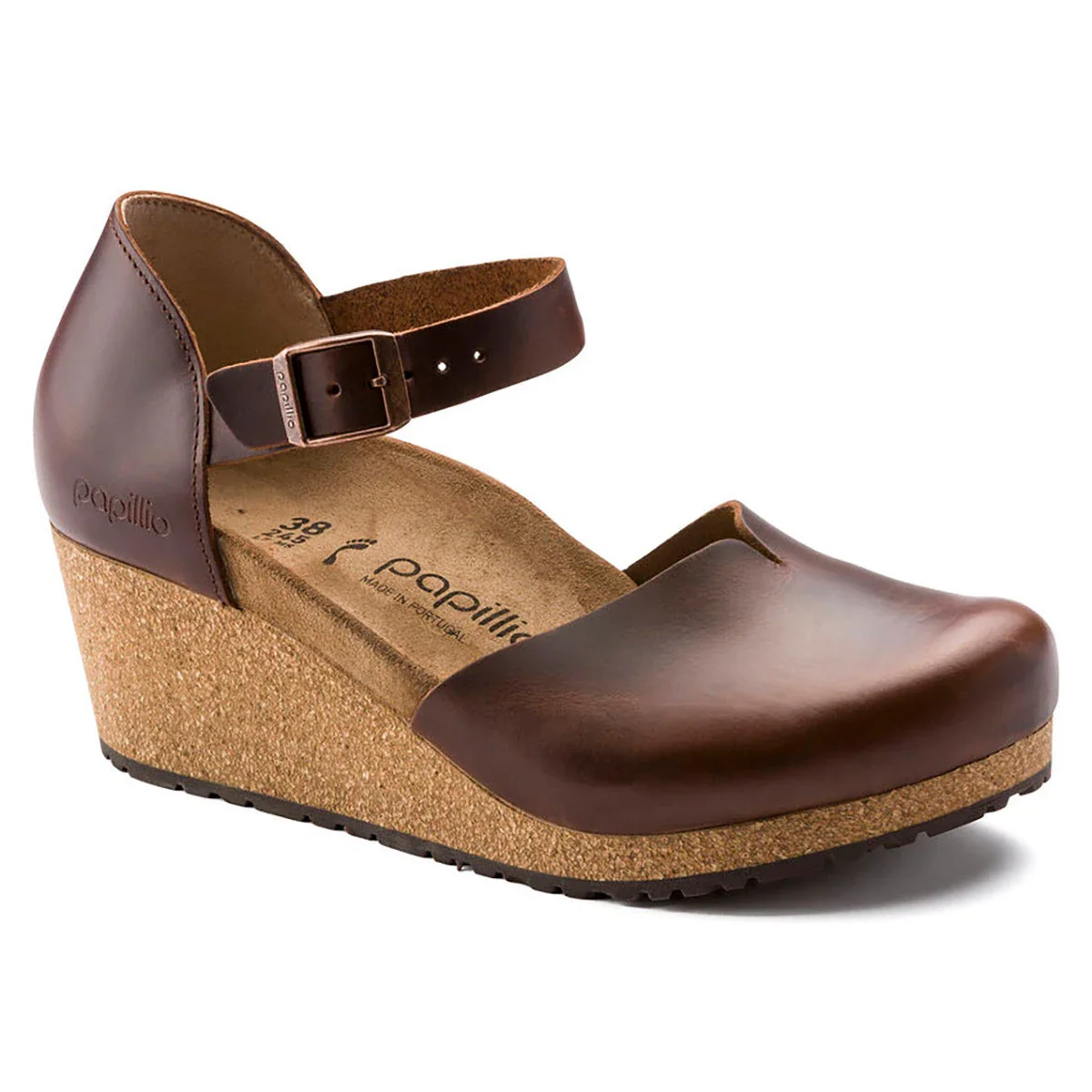 Birkenstock Women's Papillio Mary Natural Leather Sandals - Image 5