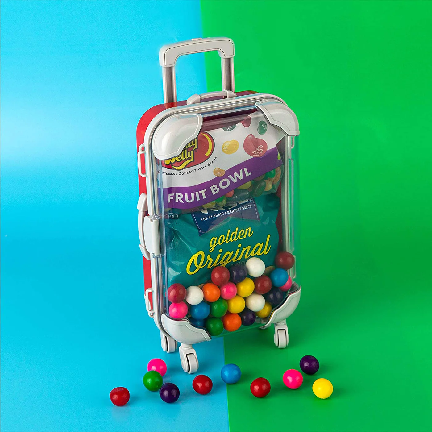 Blue Plastic Suitcase Candy Box 3 Pack 7.5"x5"x2.5" by Hammont - Image 20