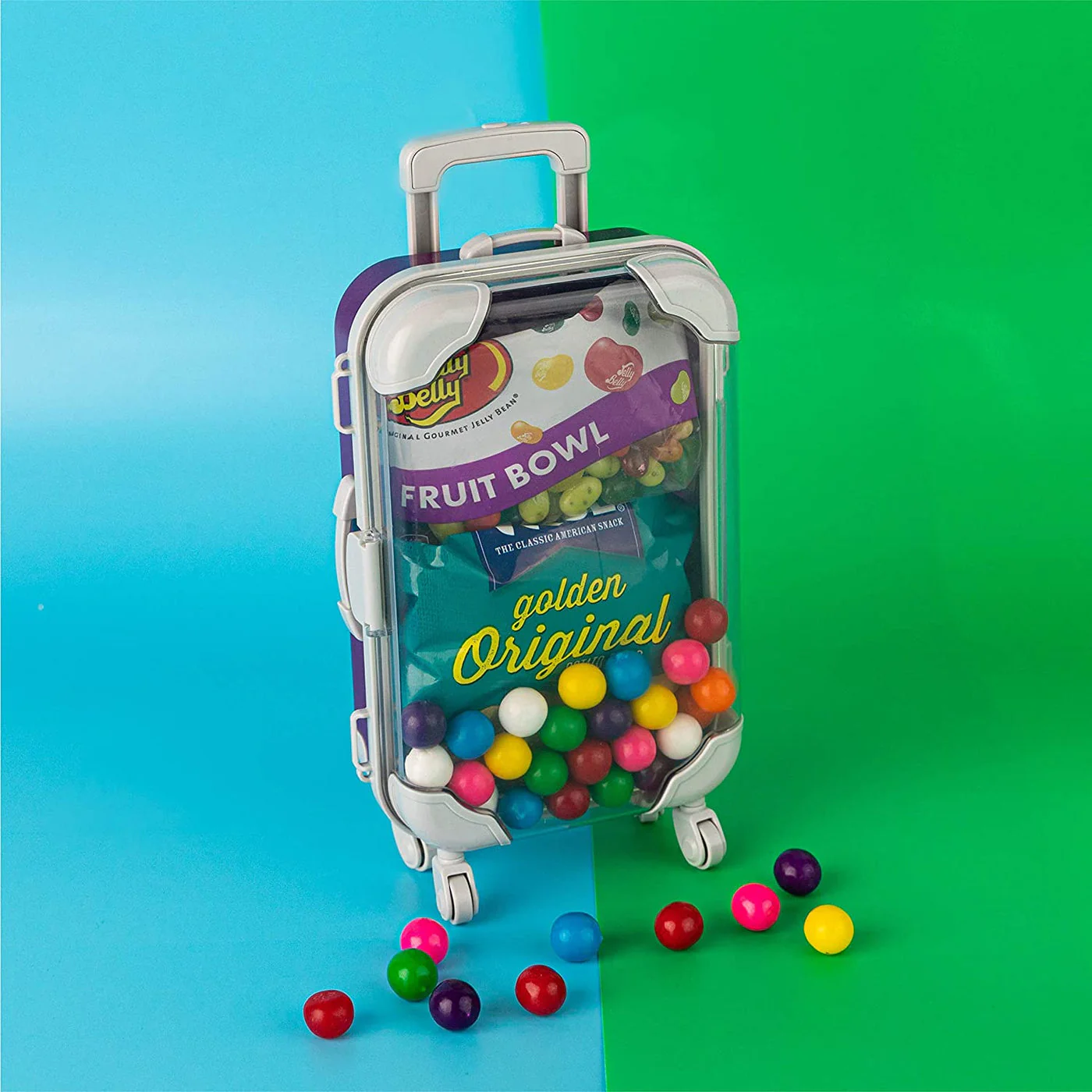 Blue Plastic Suitcase Candy Box 3 Pack 7.5"x5"x2.5" by Hammont - Image 26