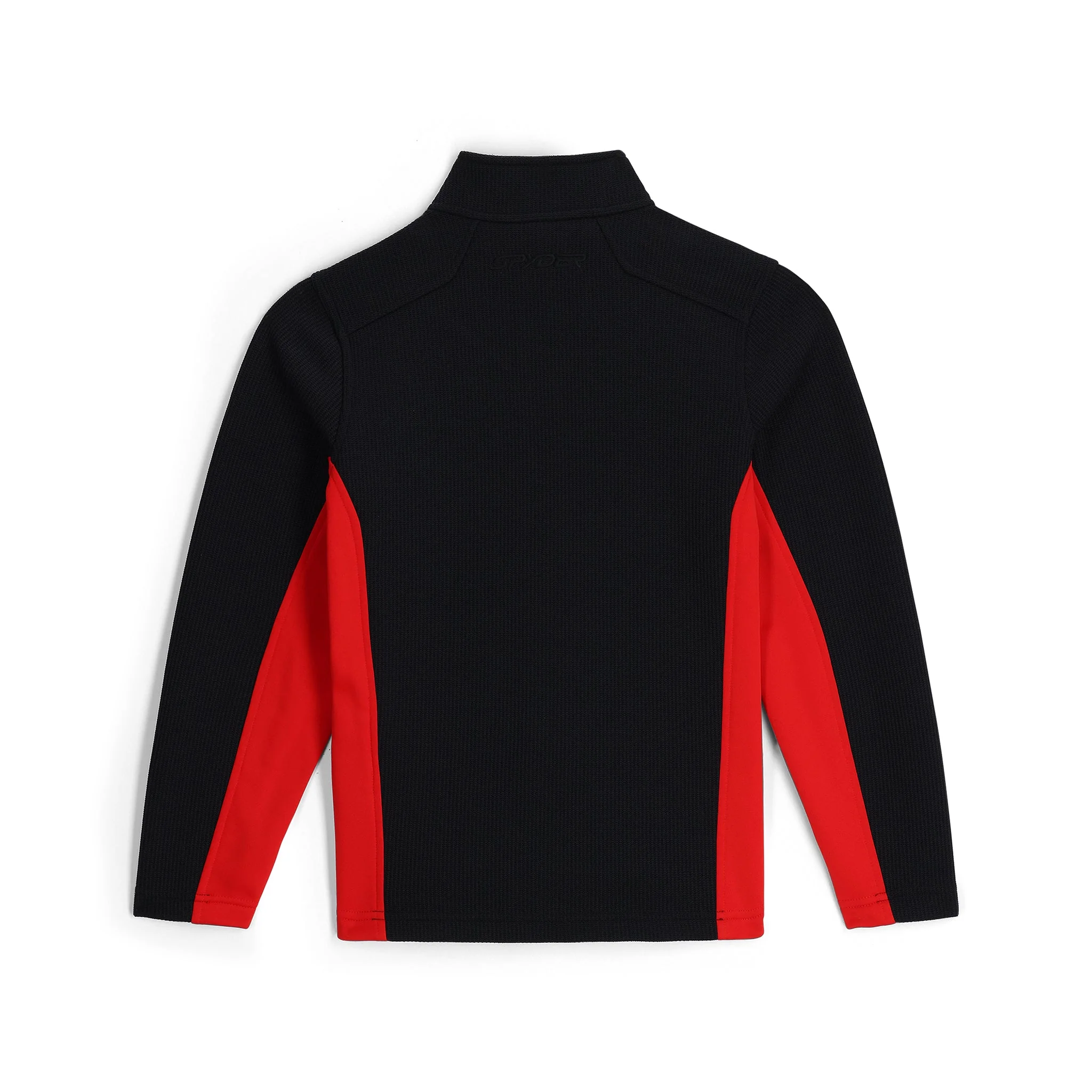 Spyder Boys Full Zip Bandit Fleece Jacket - Black - Image 2