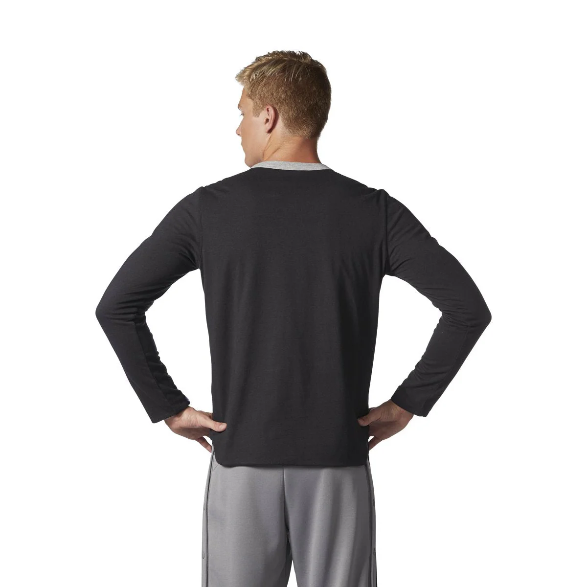 Men's adidas Id Reversible Logo Tee - Image 2