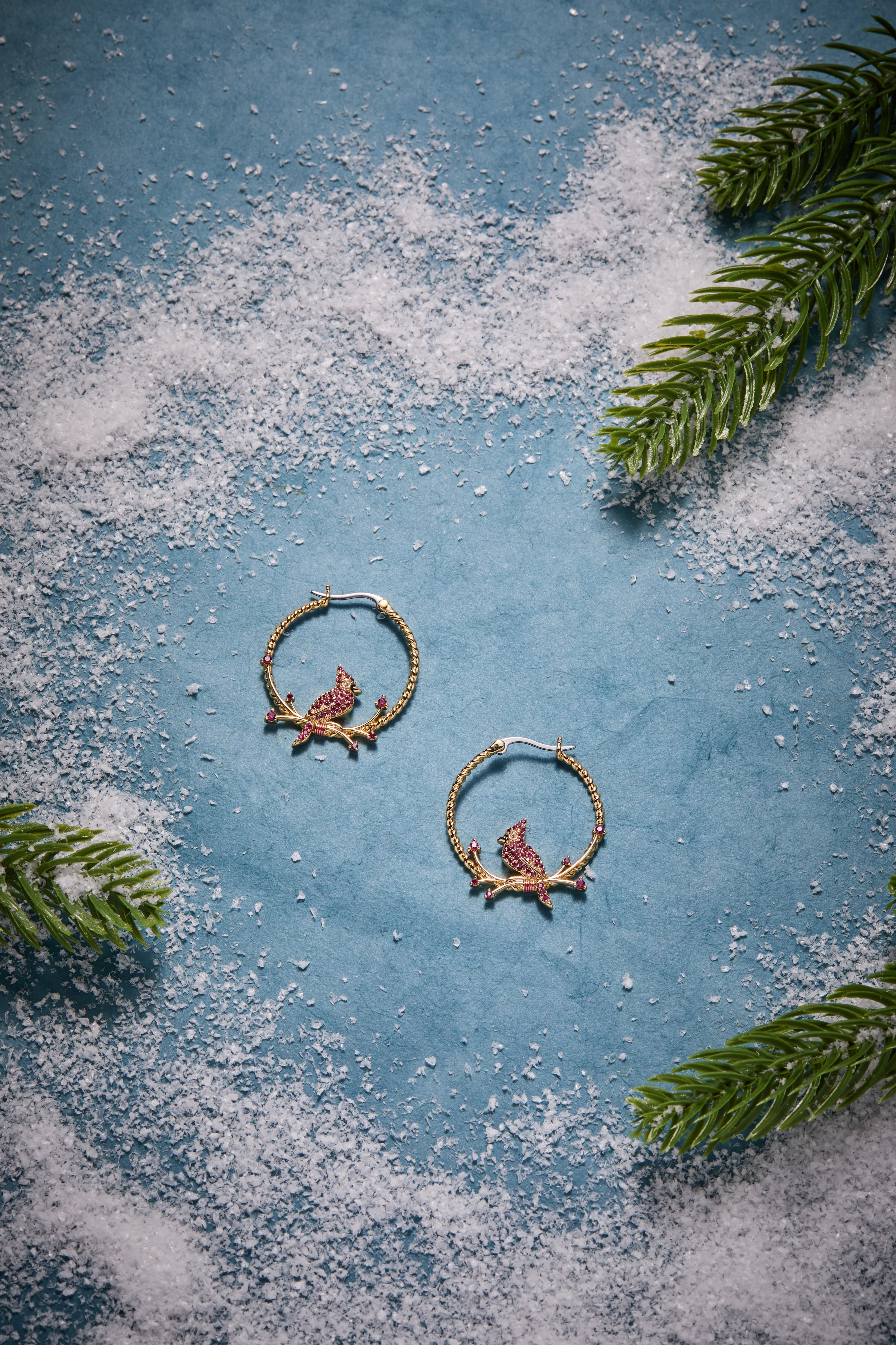 Cardinal Reversible Hoop Earrings - Image 8