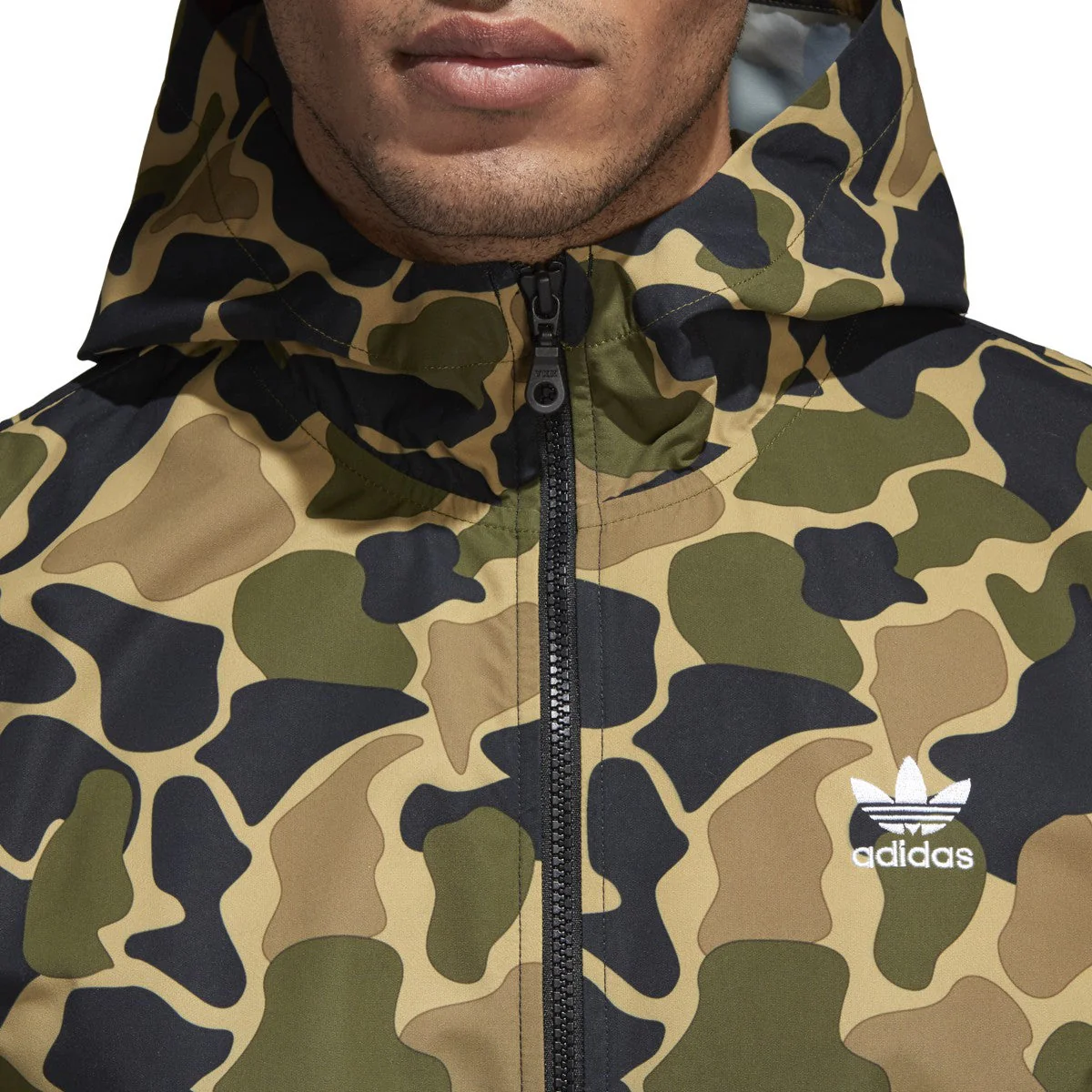 Men's adidas Originals Camo Windbreaker Jacket - Image 3
