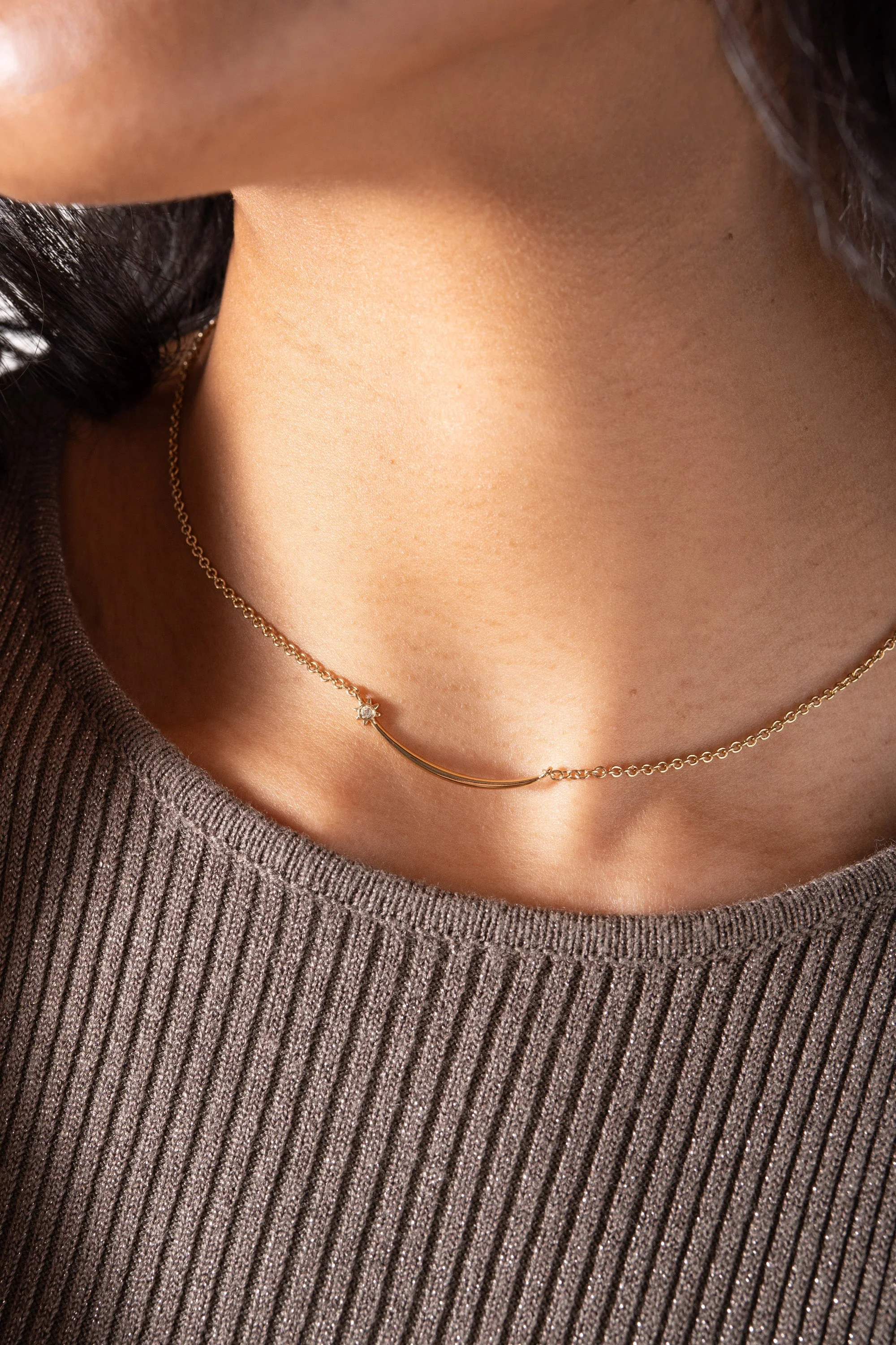 Celestial Shooting Star Necklace - Image 3