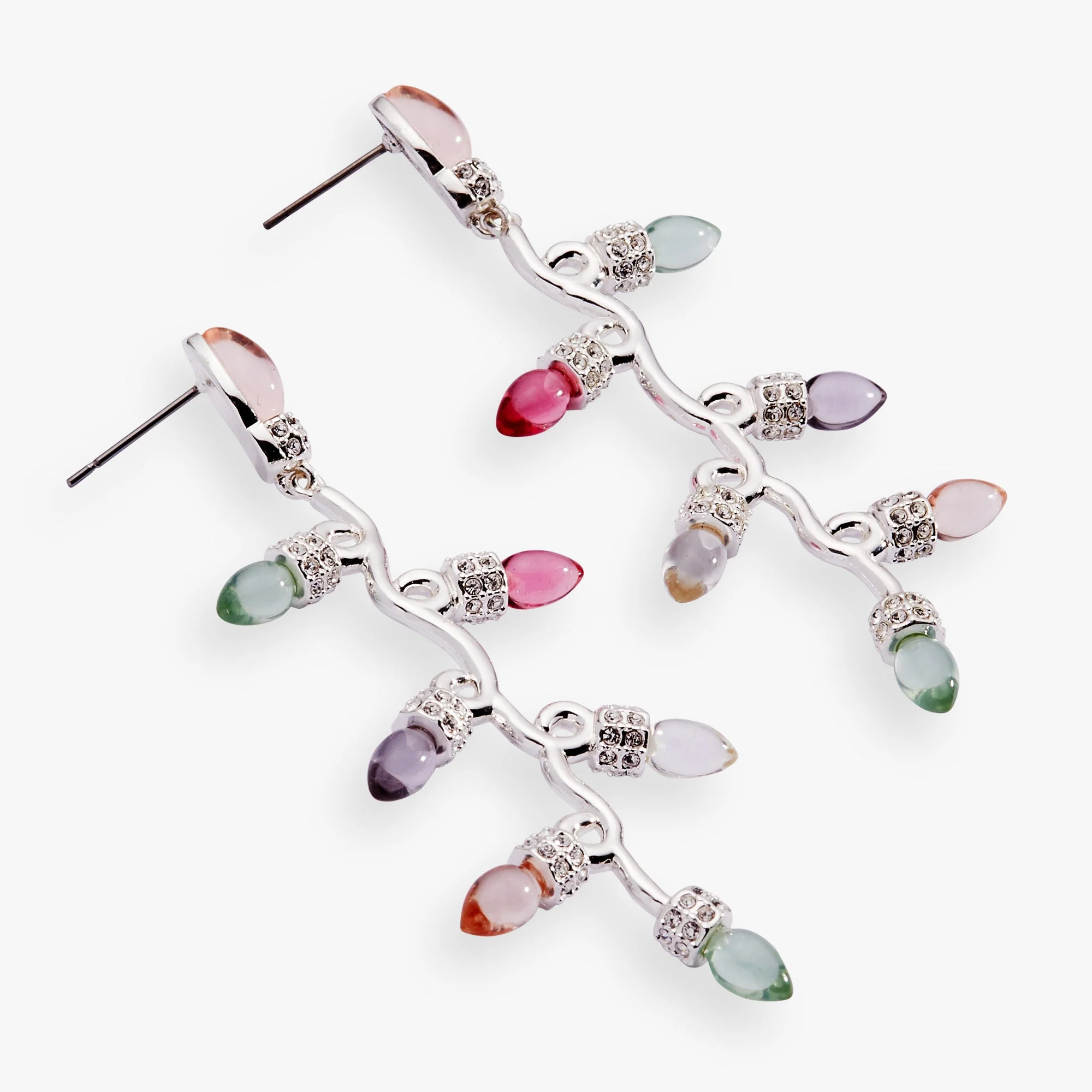 Christmas Muted Light Bulb Earrings - Image 6