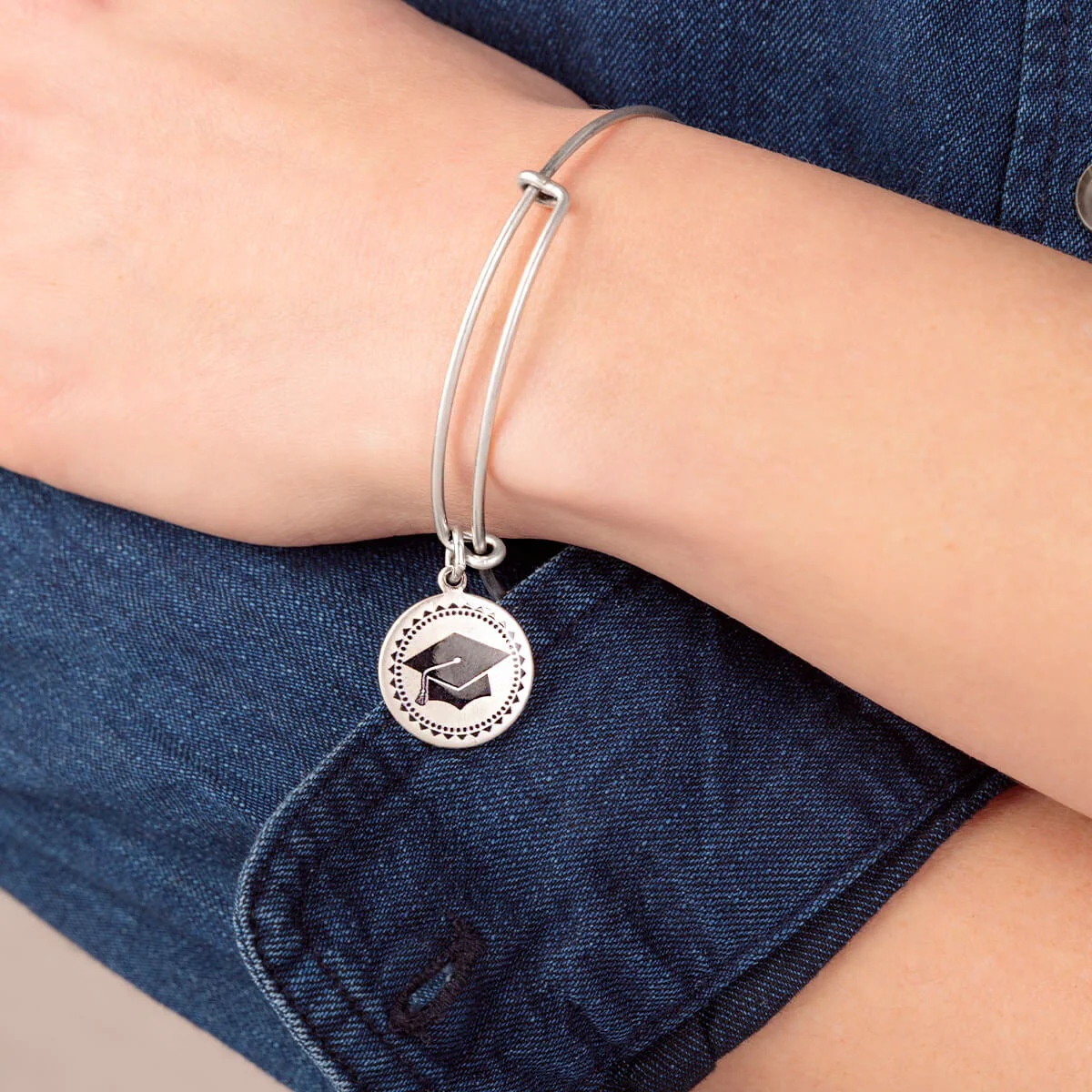 Class of 2020 Charm Bangle - Image 3