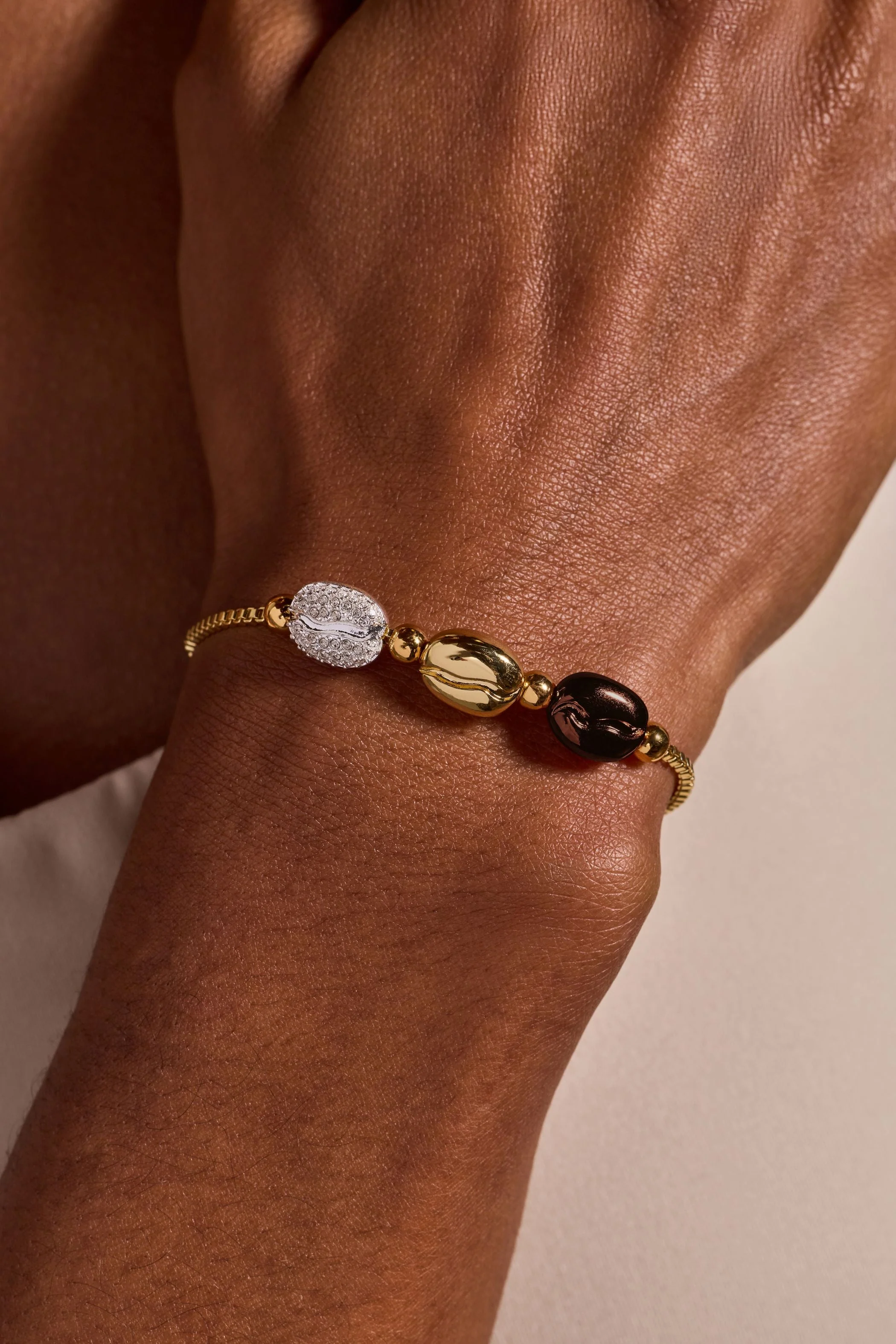 Coffee Bean Bolo Bracelet - Image 2