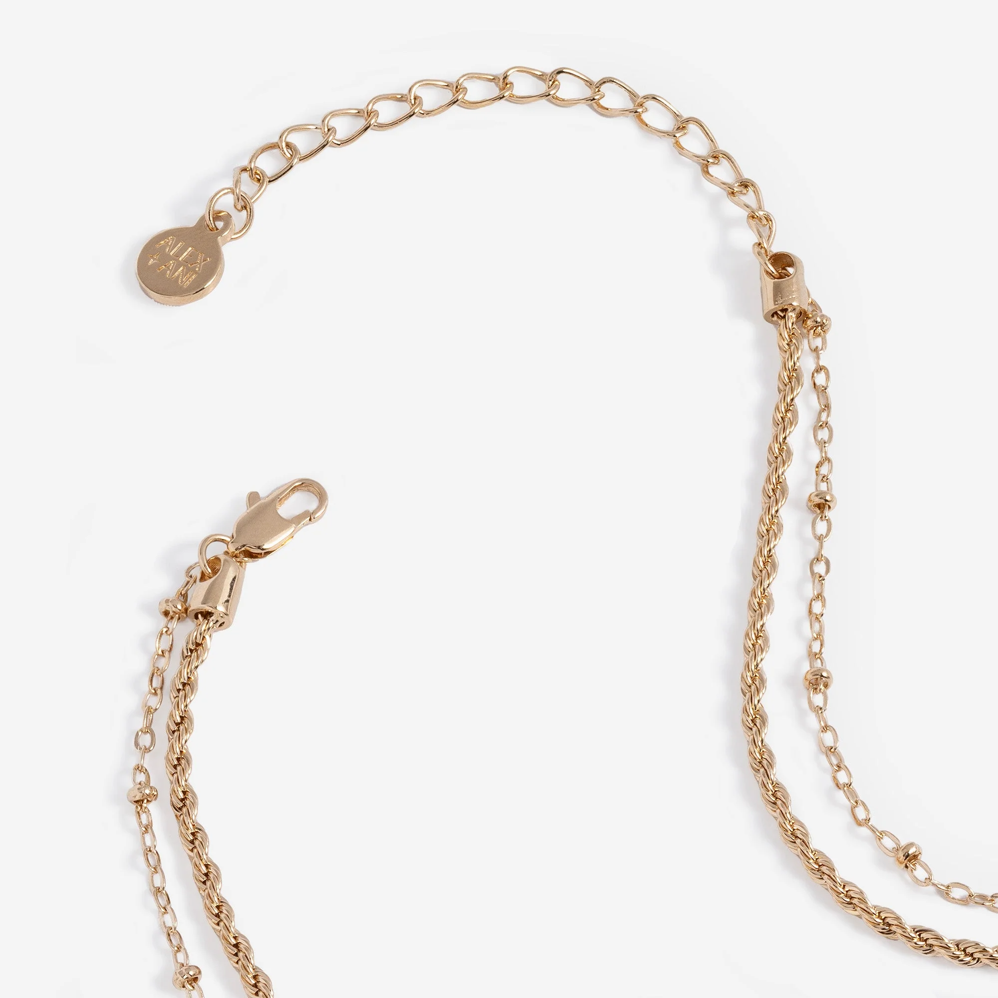 Crystal Dragonfly Double Layer Necklace - Image 3