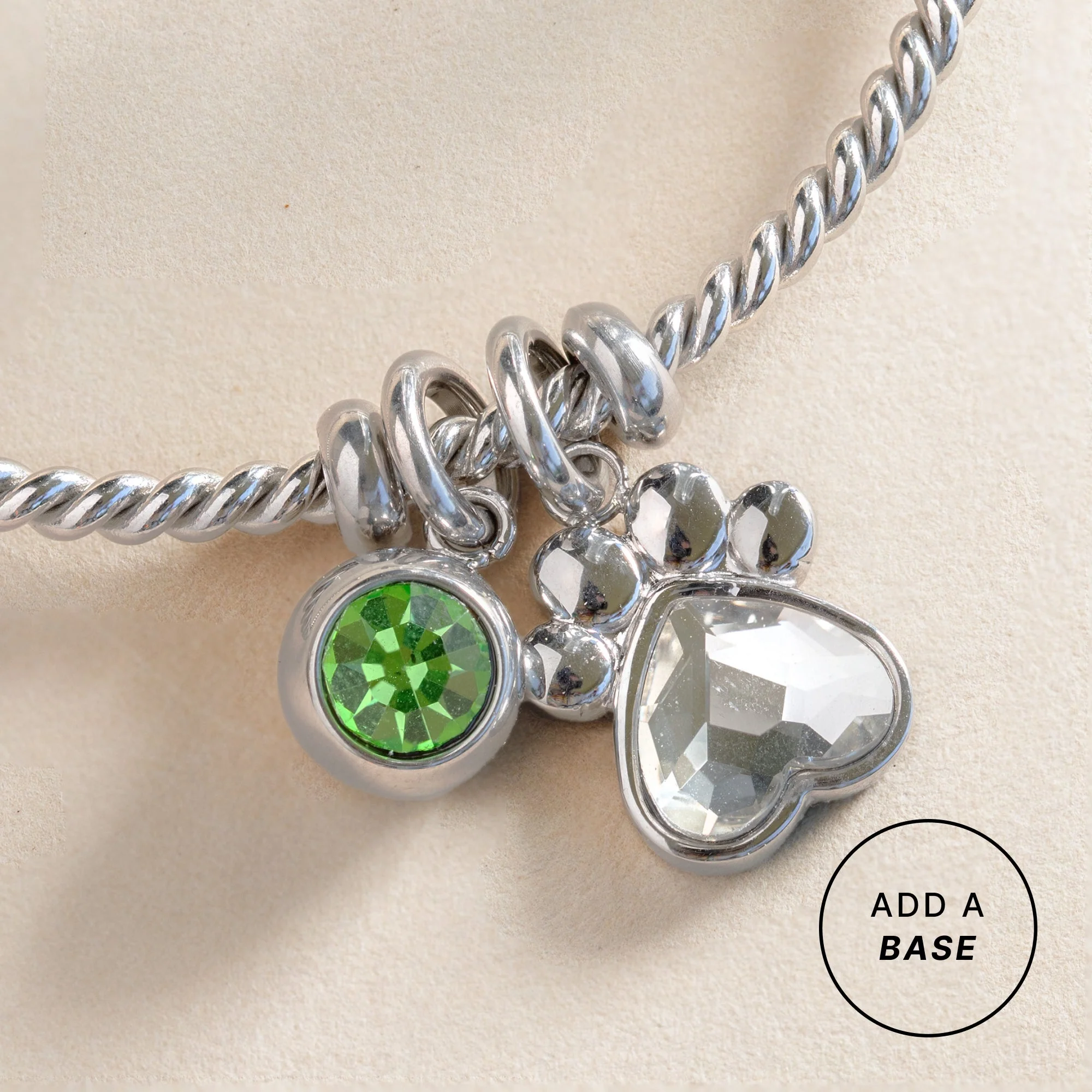 Crystal Paw Interchangeable Charm - Image 2