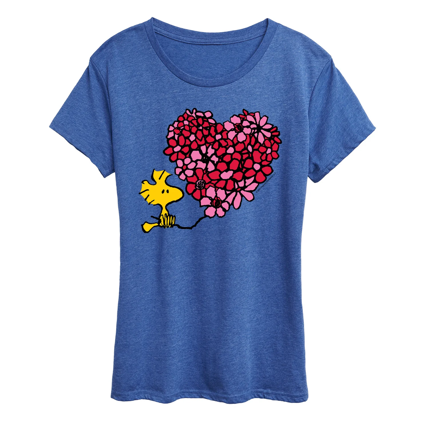 Peanuts - Flower Heart - Women's Short Sleeve Graphic T-Shirt - Image 2
