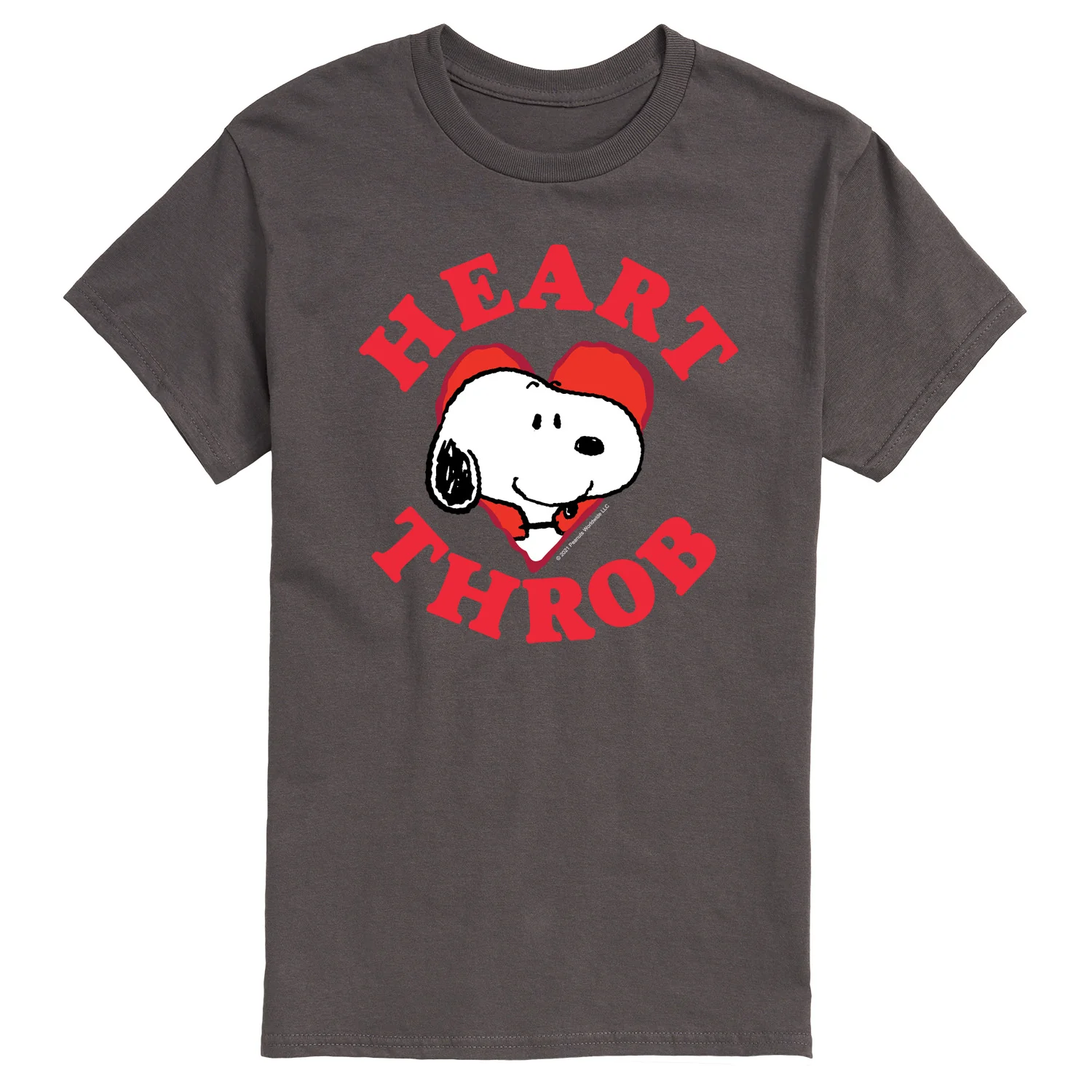 Peanuts - Snoopy Heart Throb - Men's Short Sleeve Graphic T-Shirt - Image 3