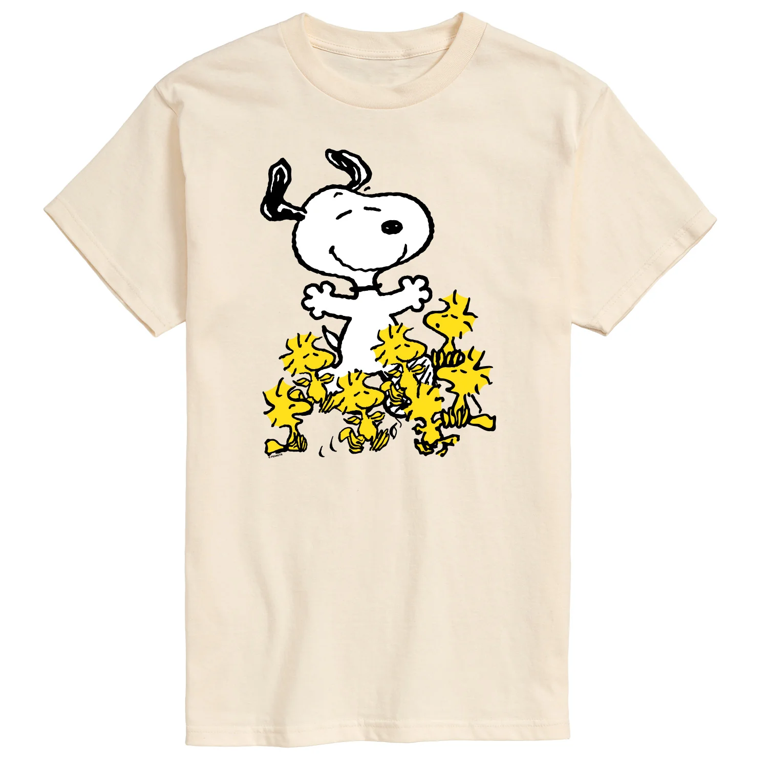 Peanuts - Snoopy and Woodstocks - Men's Short Sleeve Graphic T-Shirt - Image 4