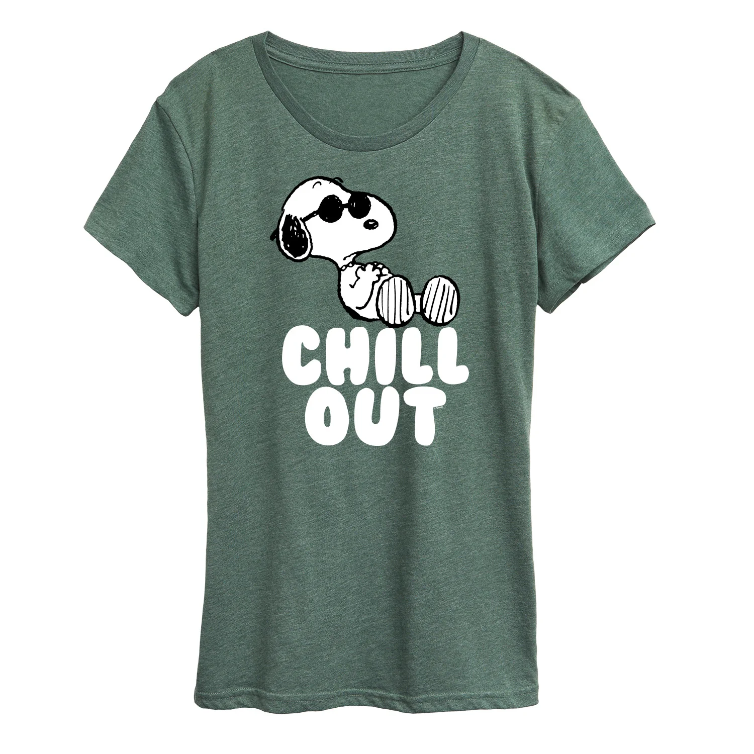 Peanuts - Chill Out - Women's Short Sleeve Graphic T-Shirt - Image 4