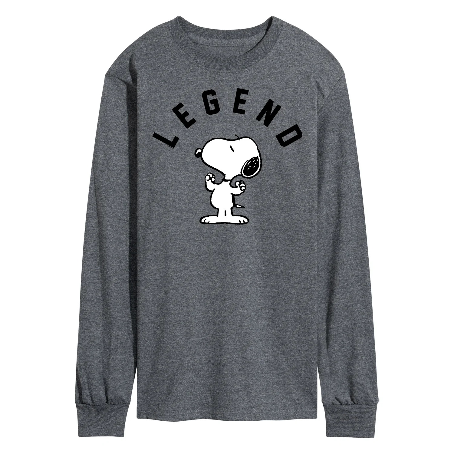 Peanuts - Legend - Men's Long Sleeve Graphic T-Shirt - Image 2