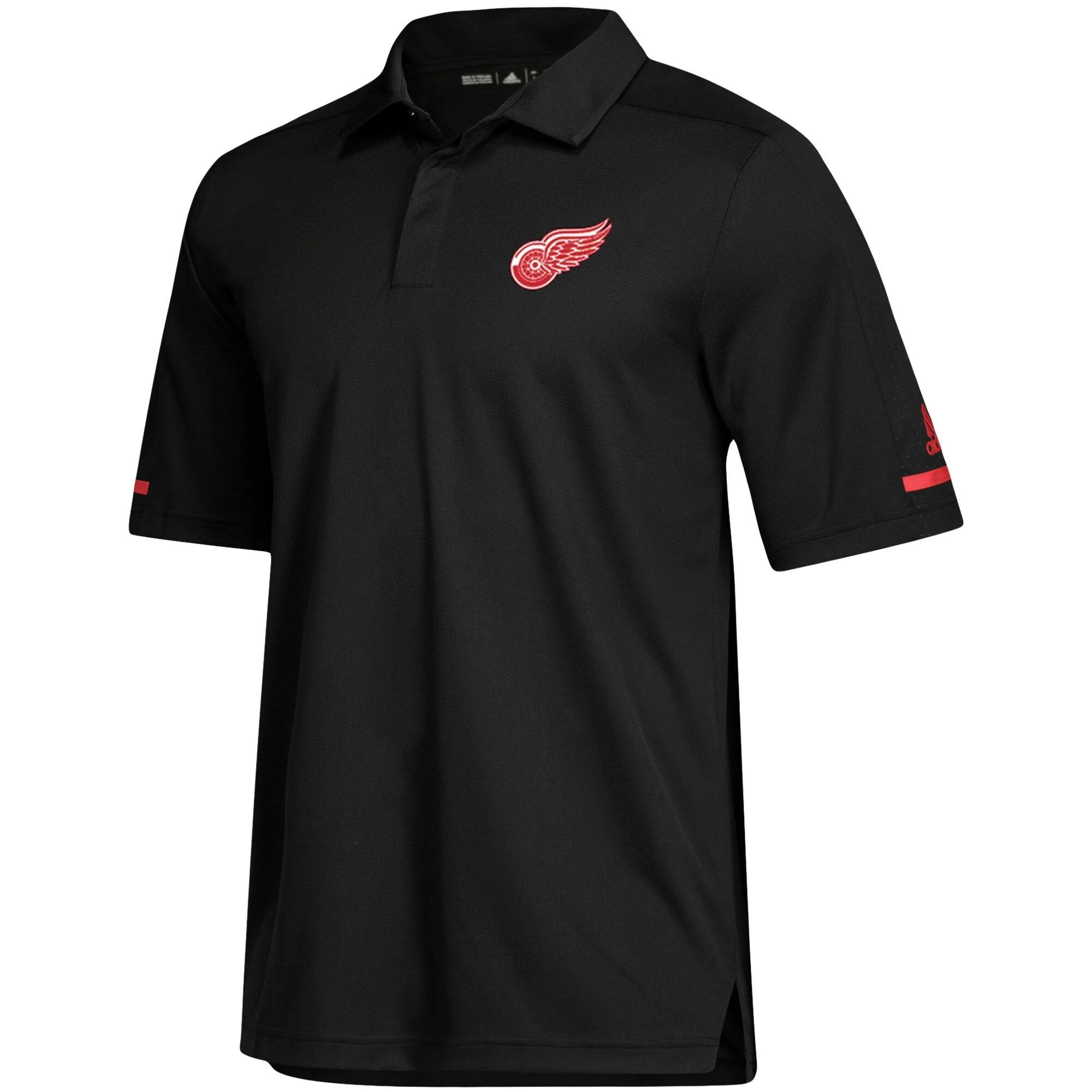 Men's adidas Nhl Detroit Red Wings Gameday Polo - Image 2