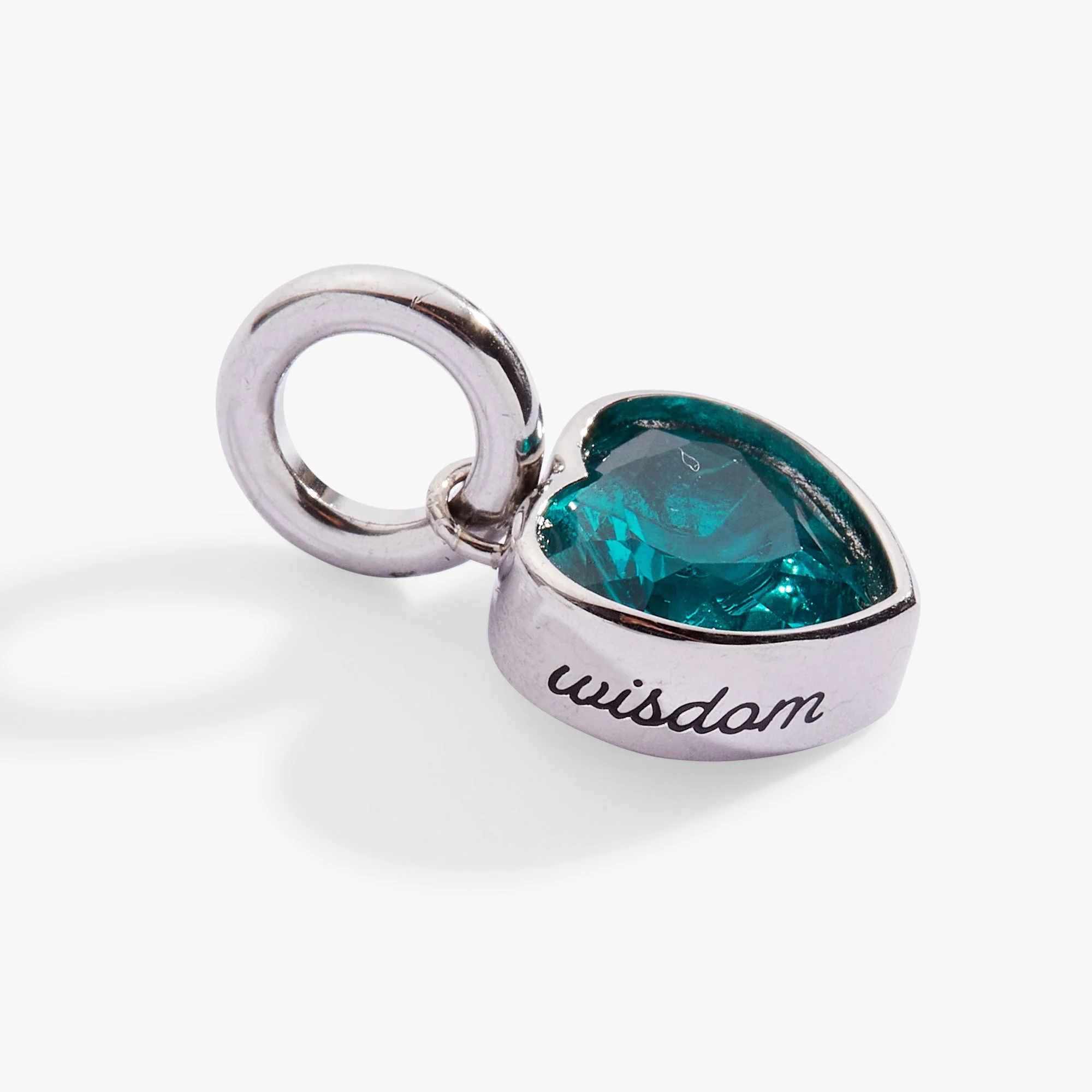 December 'Wisdom' Heart Birthstone Charm - Image 5