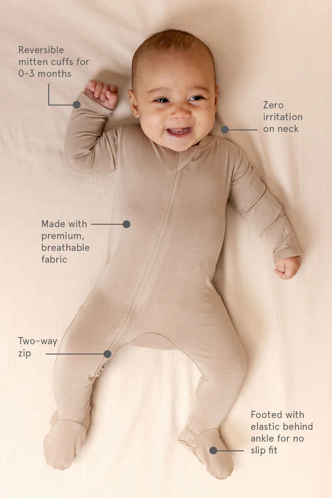 Desert Lark - CloudBlend™ Footed Pajamas - Image 2