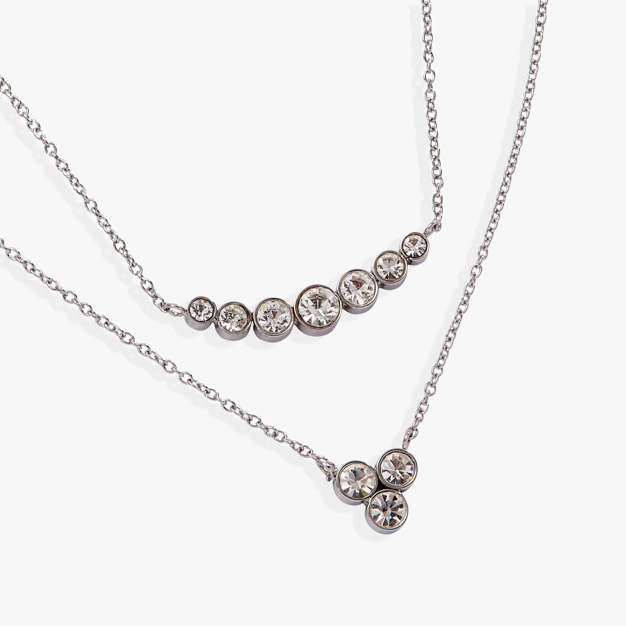 Double-Layer Crystal Necklace - Image 4