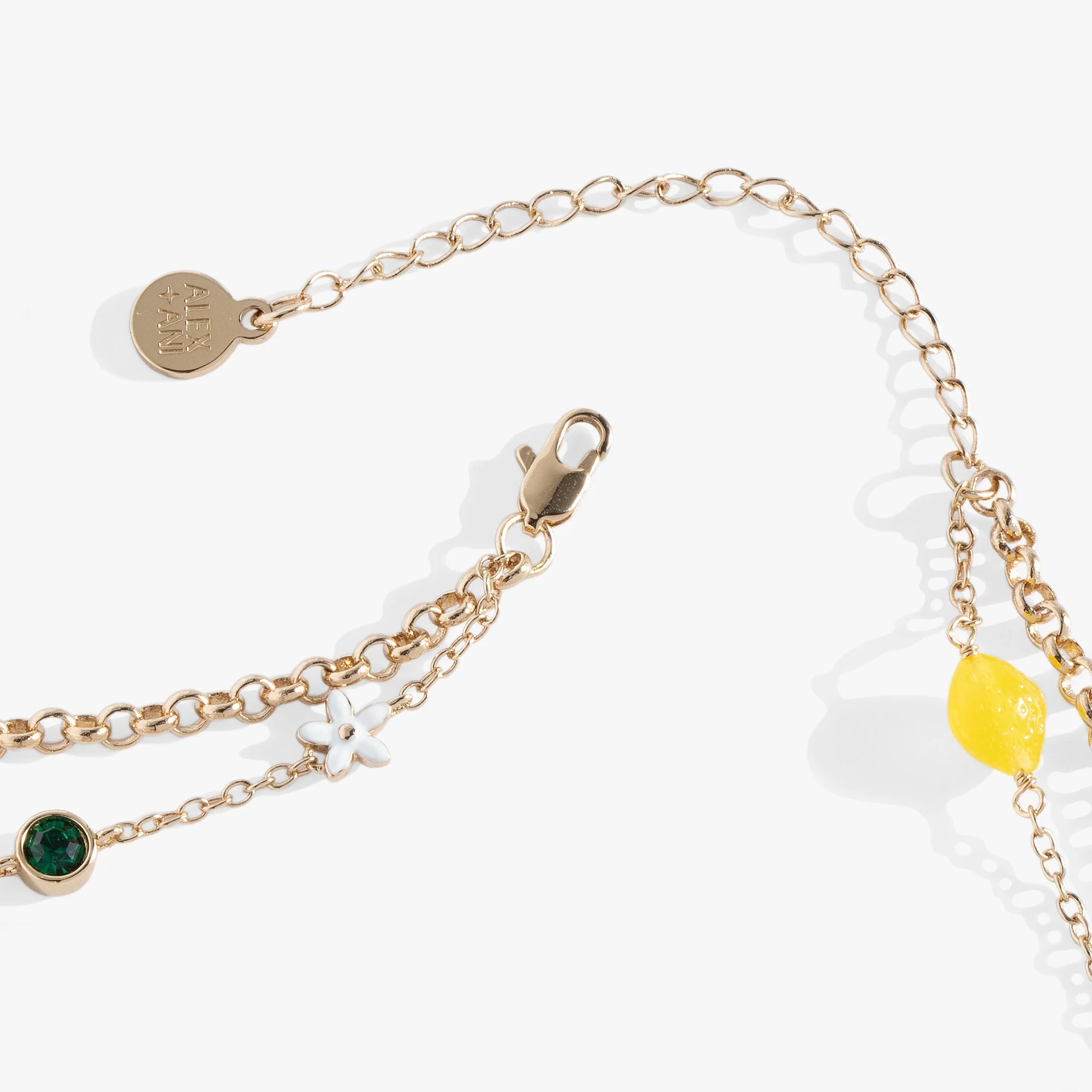 Double-Layer Lemon Necklace - Image 3