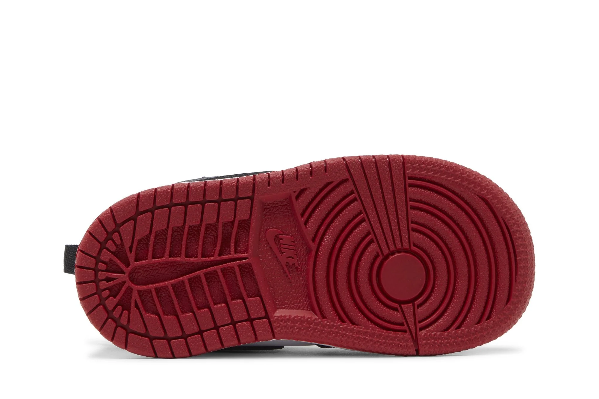 Toddlers Air Jordan Retro 1 Mid 'White Gym Red (Td)' - Image 5