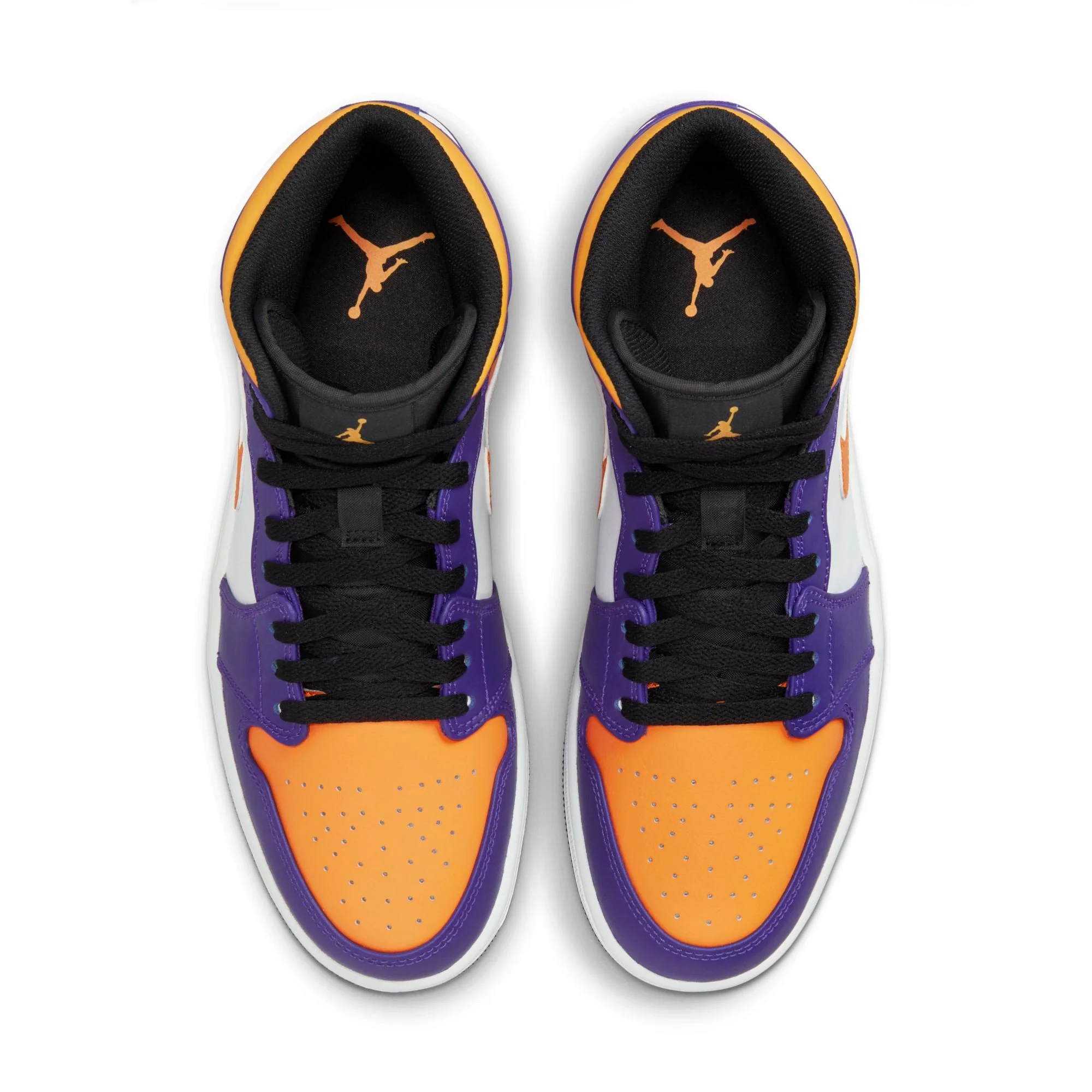 Men's Air Jordan Retro 1 Mid 'Lakers 2022' - Image 4